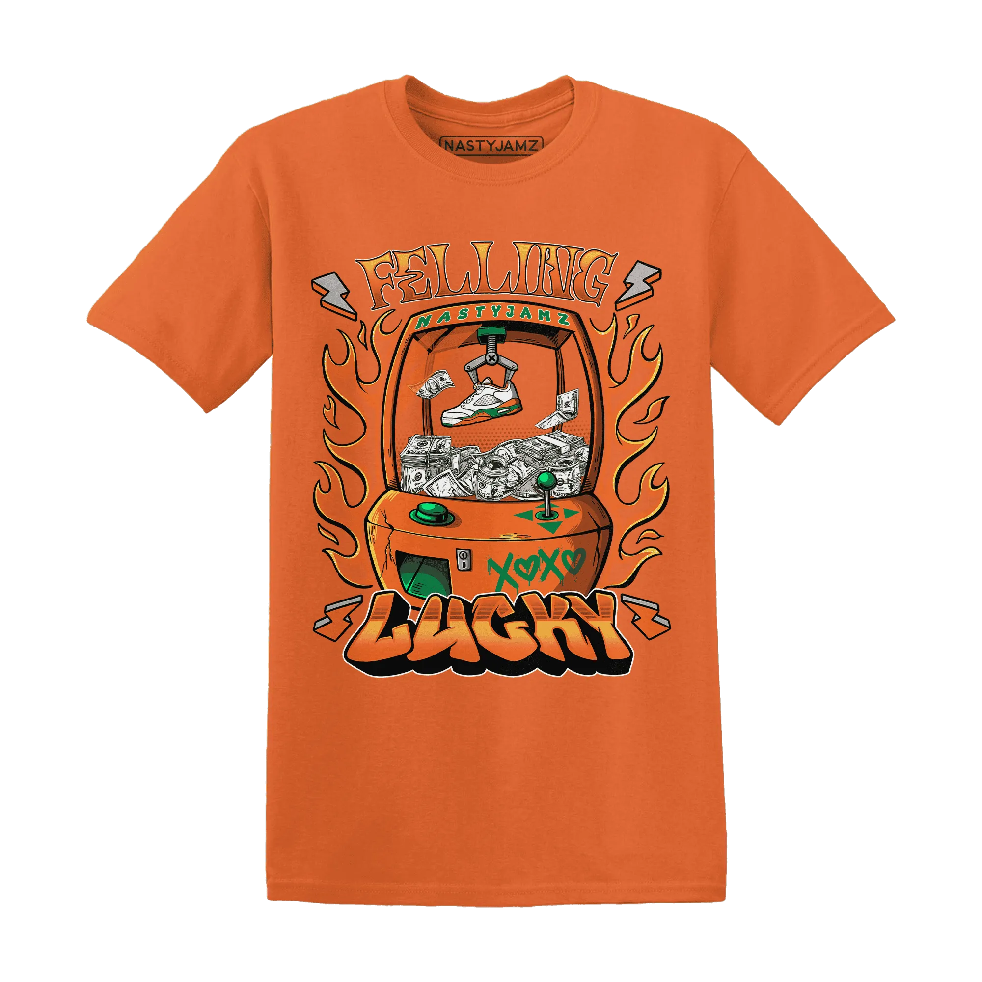 MAM-Hurricanes-5s-T-Shirt-Match-Feeling-Lucky