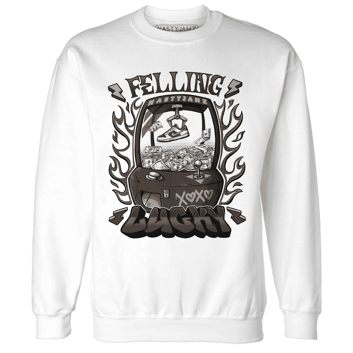 Dunk-Low-Baroque-Brown-Sweatshirt-Match-Feeling-Lucky