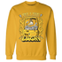 Yellow-Ochre-6s-Sweatshirt-Match-Feeling-Lucky