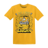 Yellow-Ochre-6s-T-Shirt-Match-Feeling-Lucky