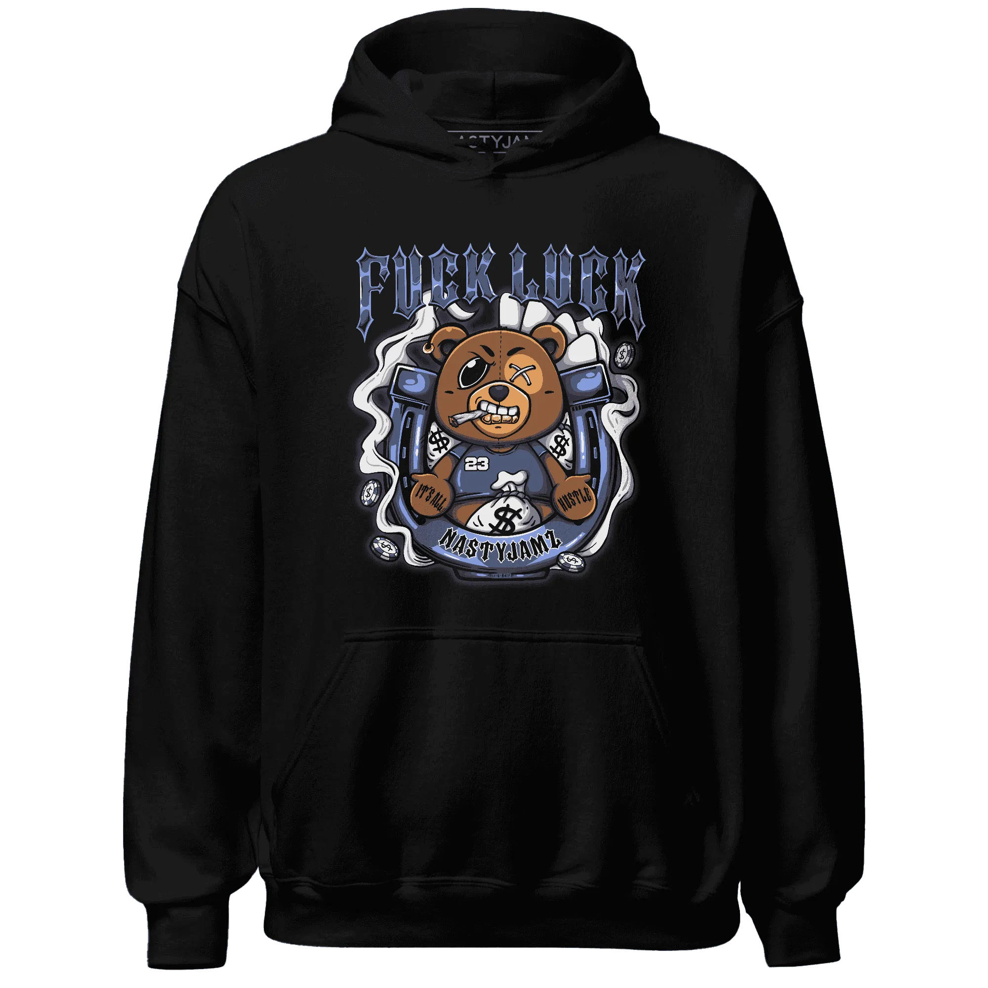 Low-Diffused-Blue-11s-Hoodie-Match-Fuck-Luck-BER
