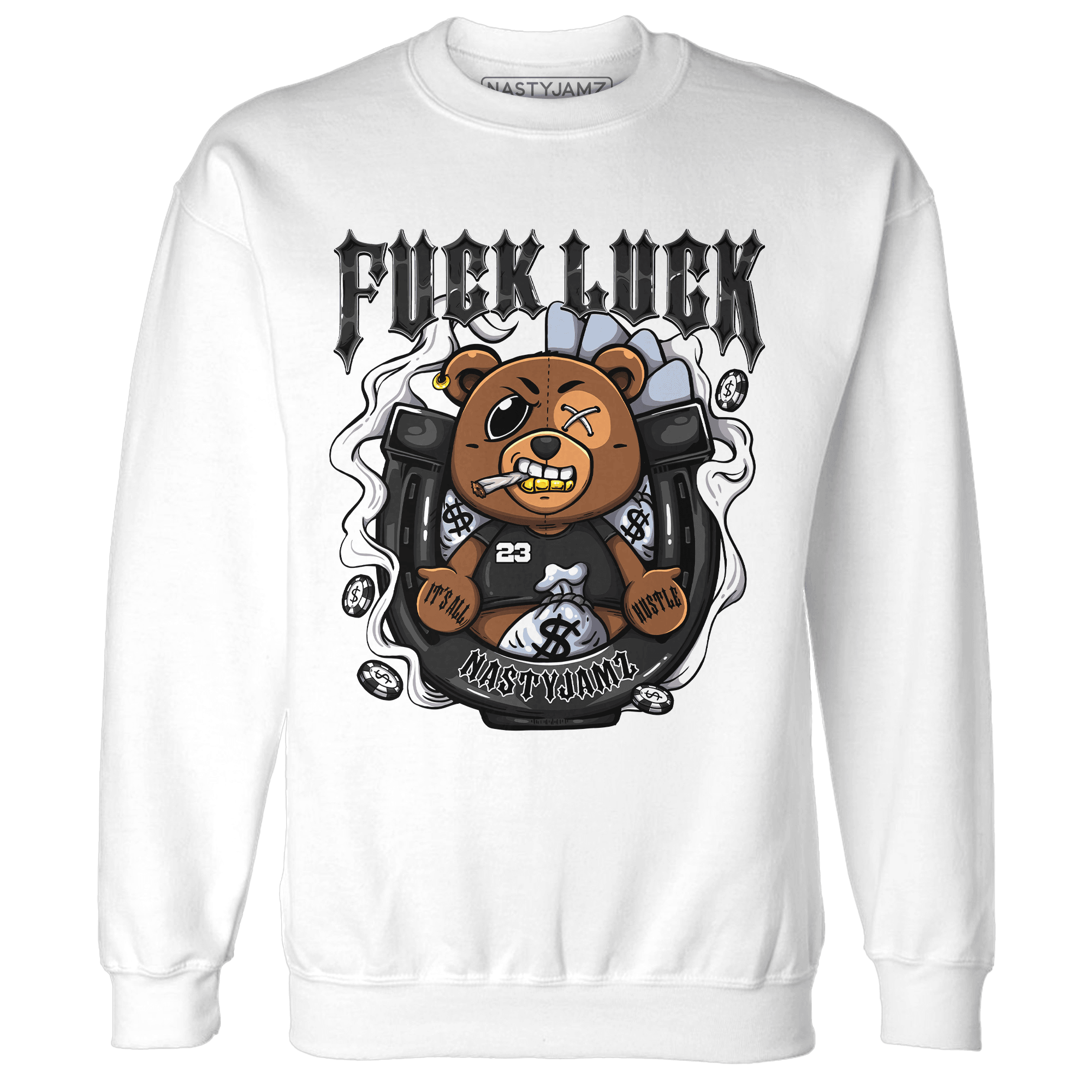 Low Space Jamz 11s Sweatshirt Match F Luck BER - NastyJamz