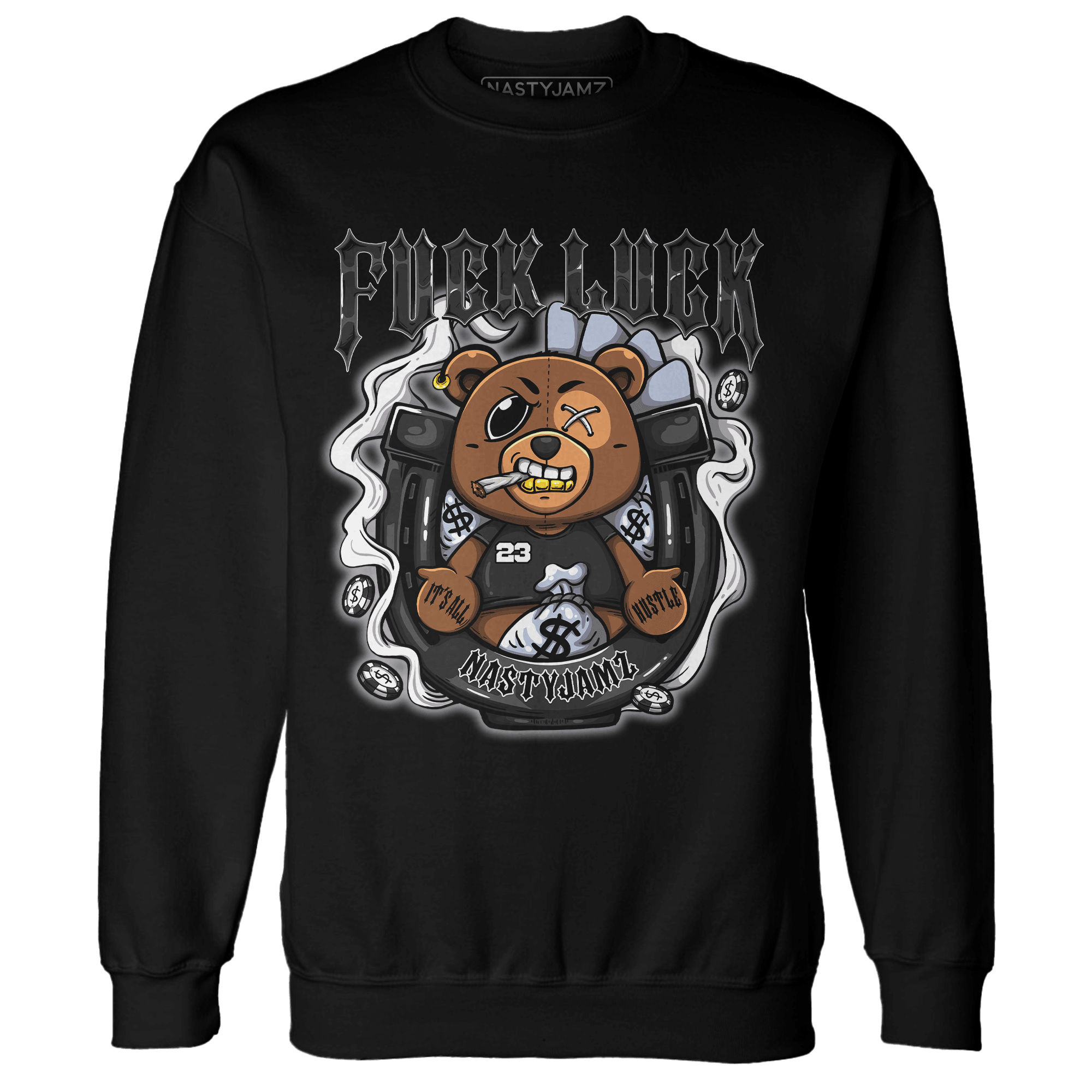 Low Space Jamz 11s Sweatshirt Match F Luck BER - NastyJamz