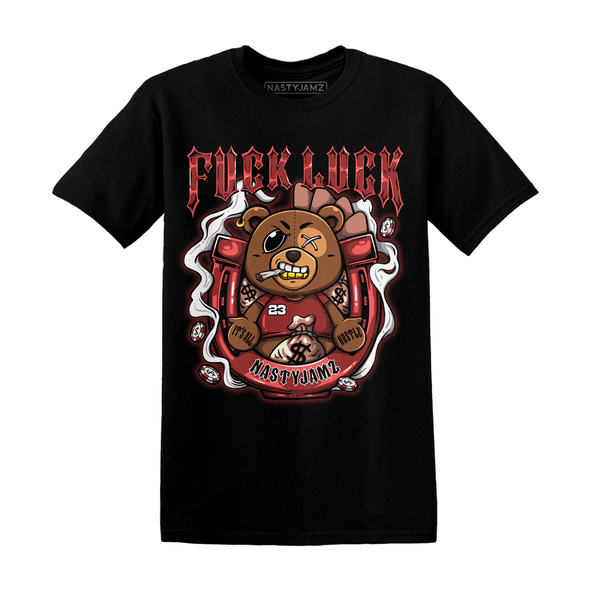 Dune Red 13s T Shirt Match F Luck BER - NastyJamz