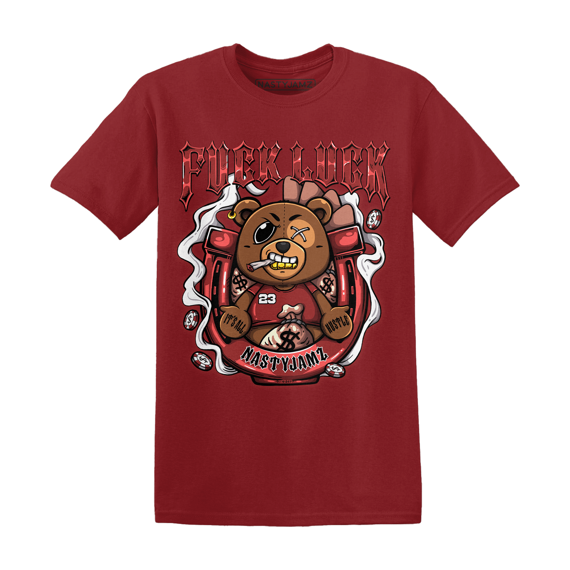 Dune Red 13s T Shirt Match F Luck BER - NastyJamz