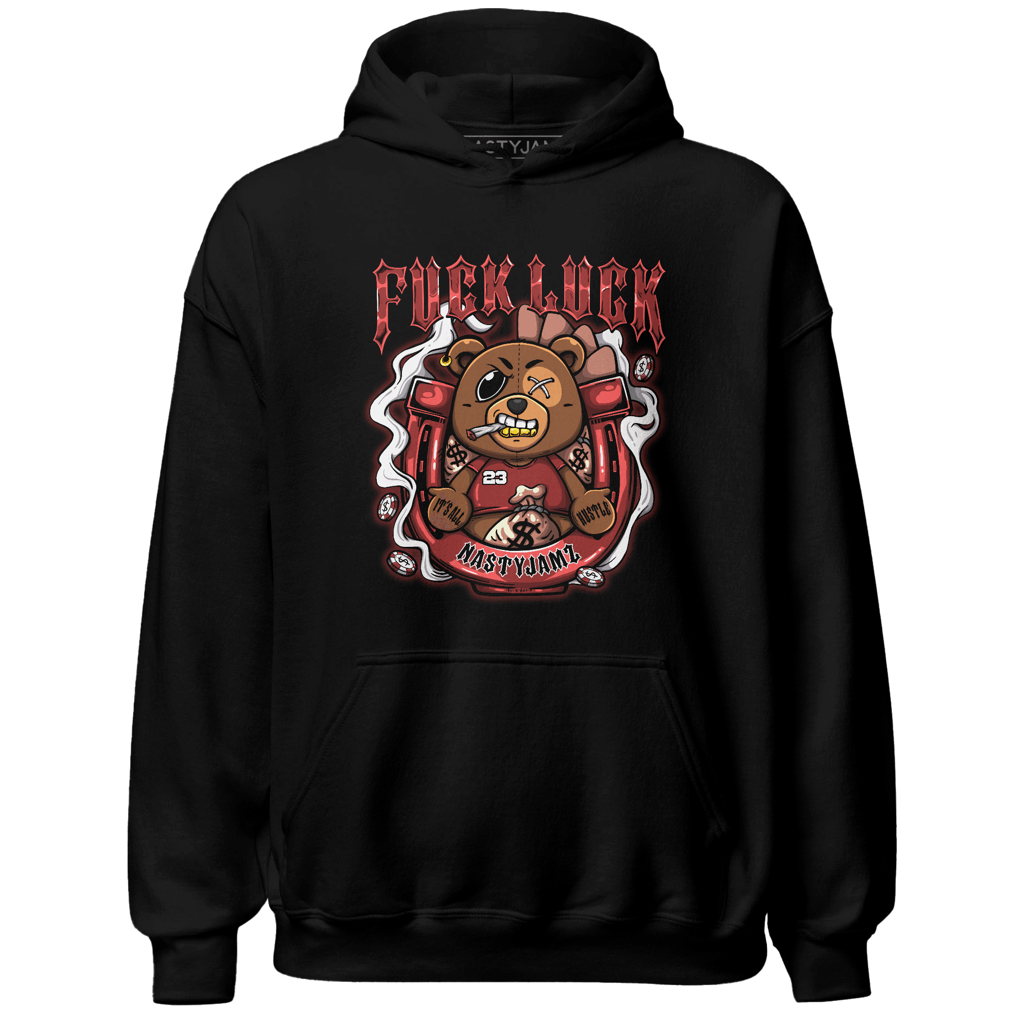 Dune Red 13s Hoodie Match F Luck BER - NastyJamz