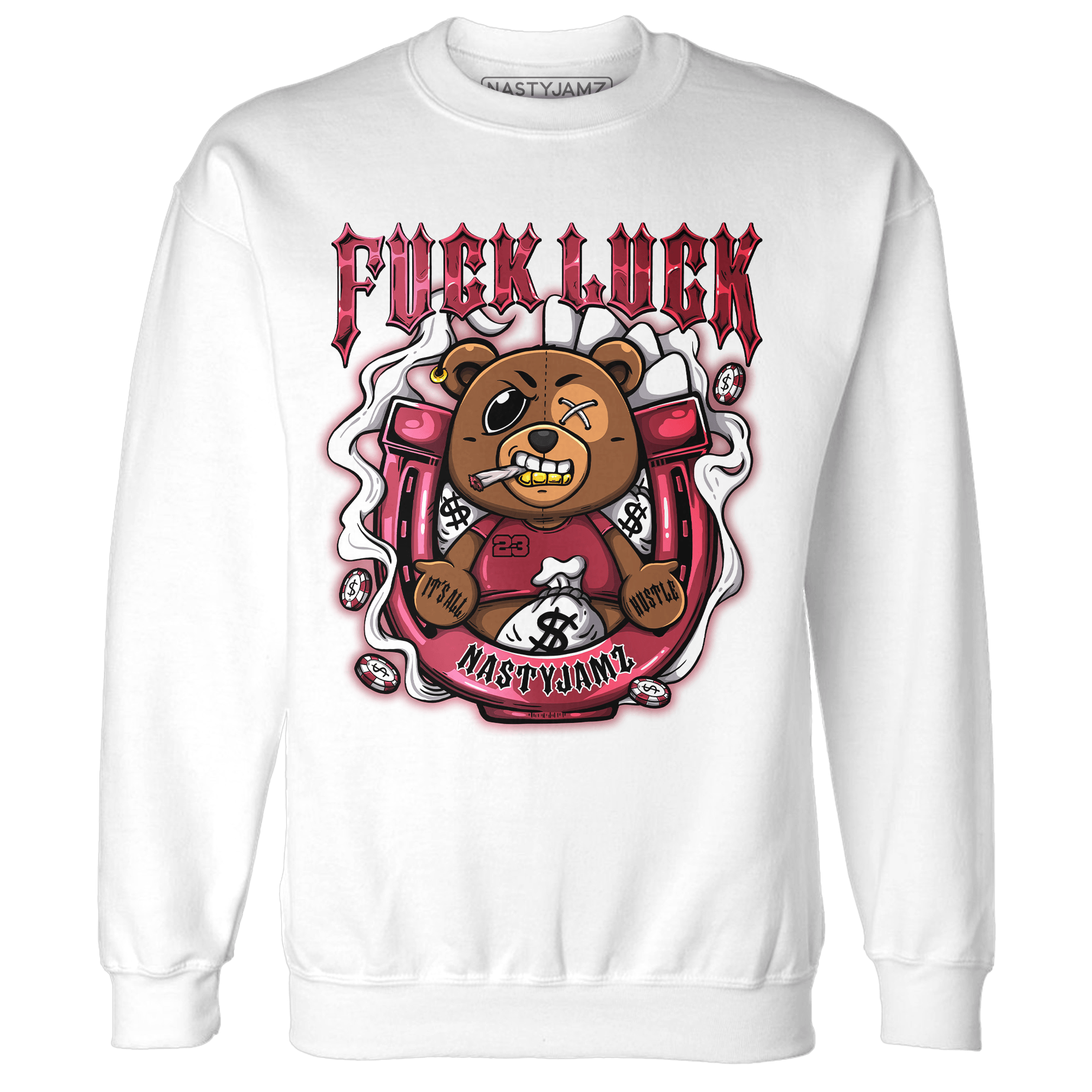 High 85 Metallic Burgundy 1s Sweatshirt Match F Luck BER - NastyJamz