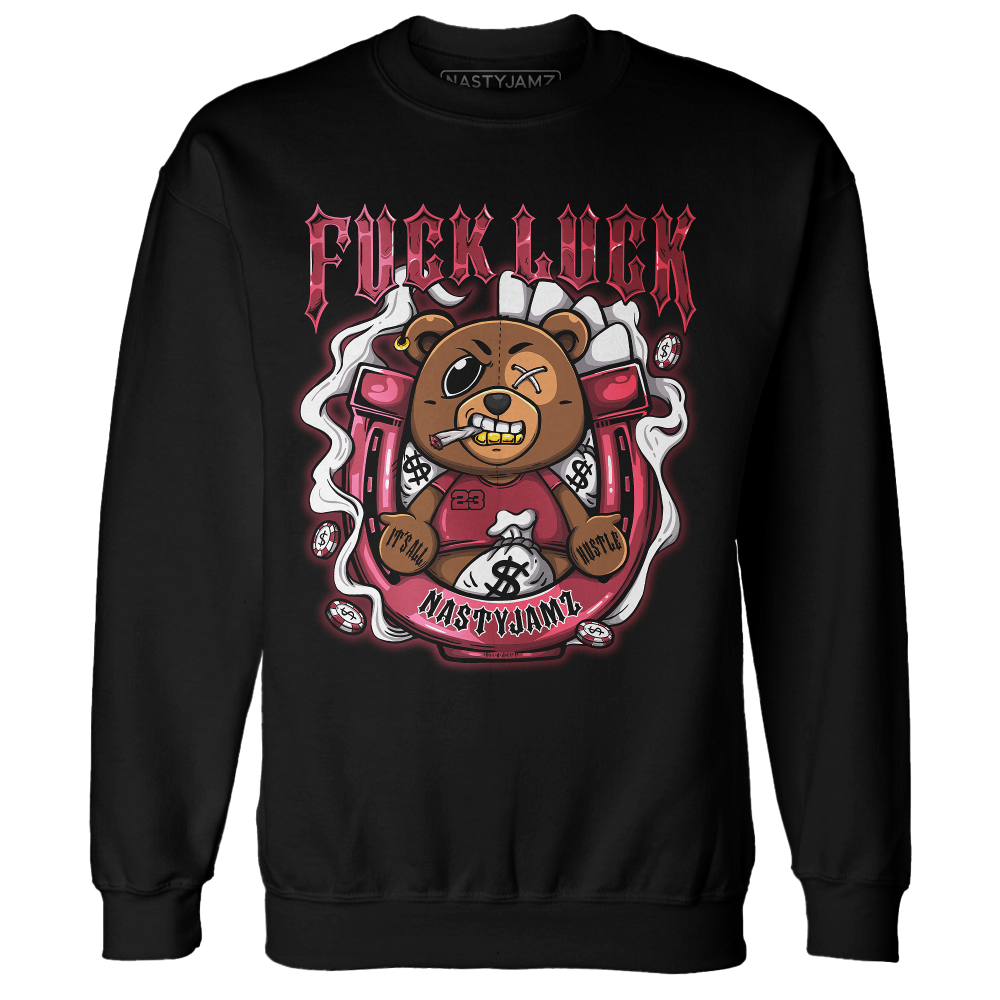 High 85 Metallic Burgundy 1s Sweatshirt Match F Luck BER - NastyJamz