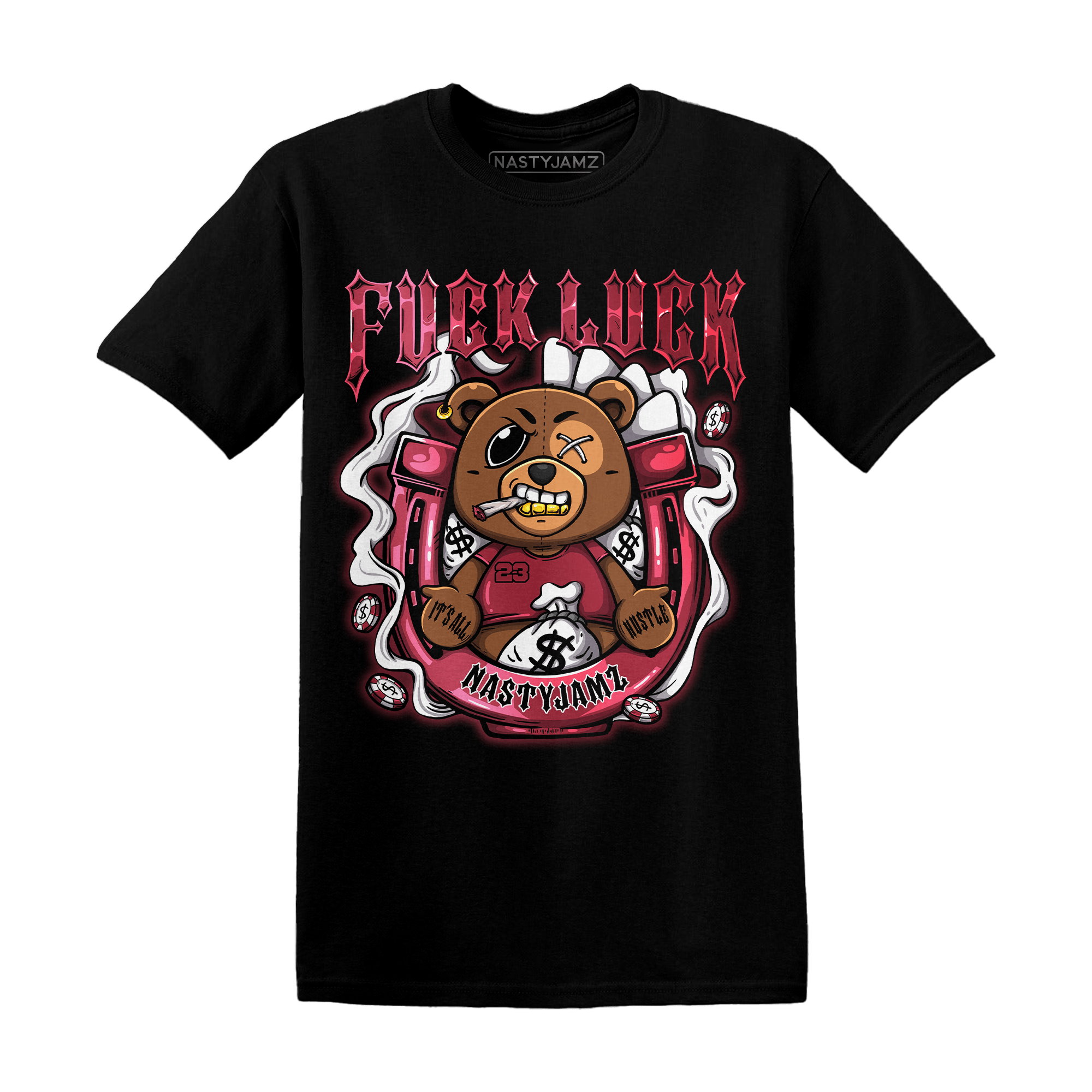 High 85 Metallic Burgundy 1s T Shirt Match F Luck BER - NastyJamz