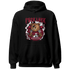 High White Team Red 1s Hoodie Match F Luck BER - NastyJamz