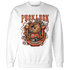 Georgia Peach 3s Sweatshirt Match F Luck BER - NastyJamz