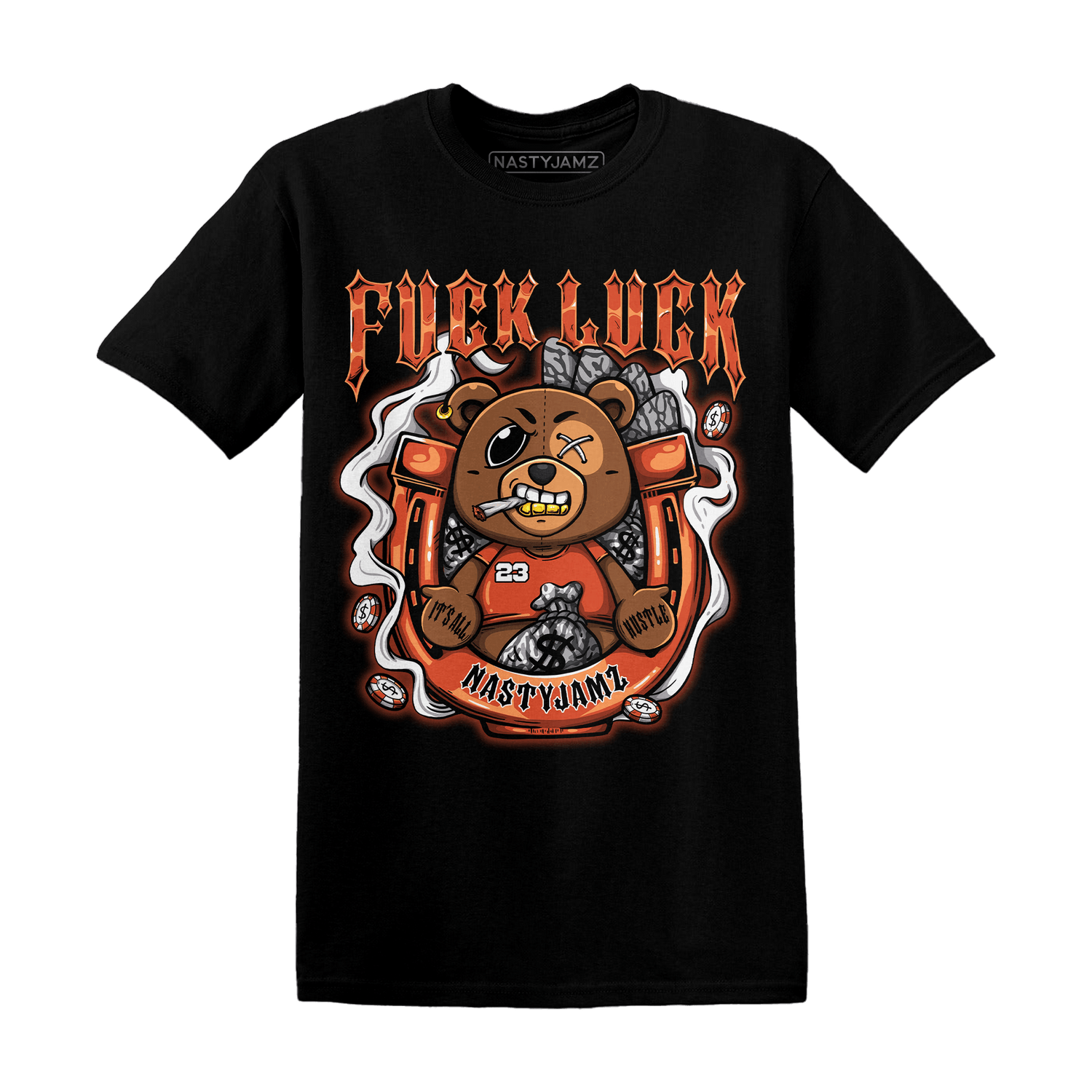 Georgia Peach 3s T Shirt Match F Luck BER - NastyJamz