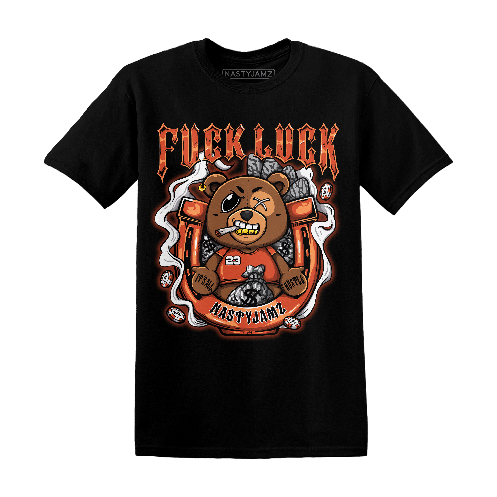 Georgia Peach 3s T Shirt Match F Luck BER - NastyJamz