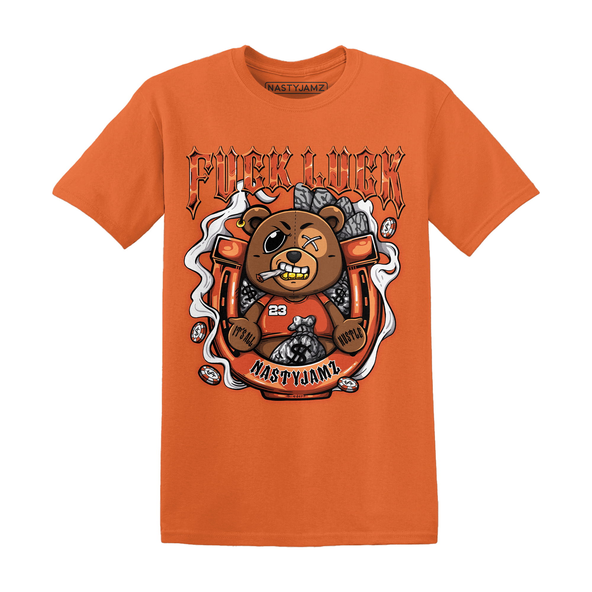 Georgia Peach 3s T Shirt Match F Luck BER - NastyJamz