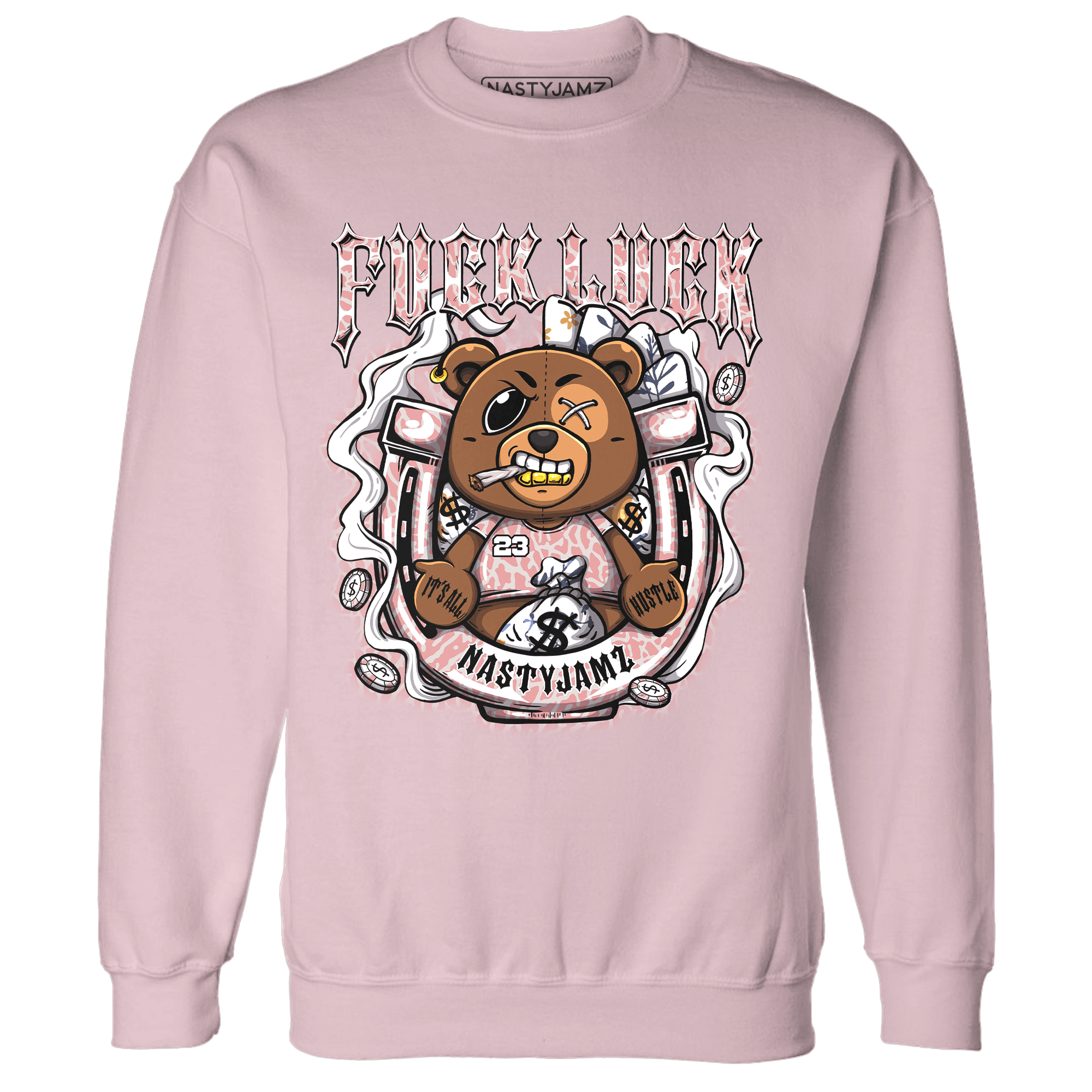 Red Stardust 3s Sweatshirt Match F Luck BER - NastyJamz