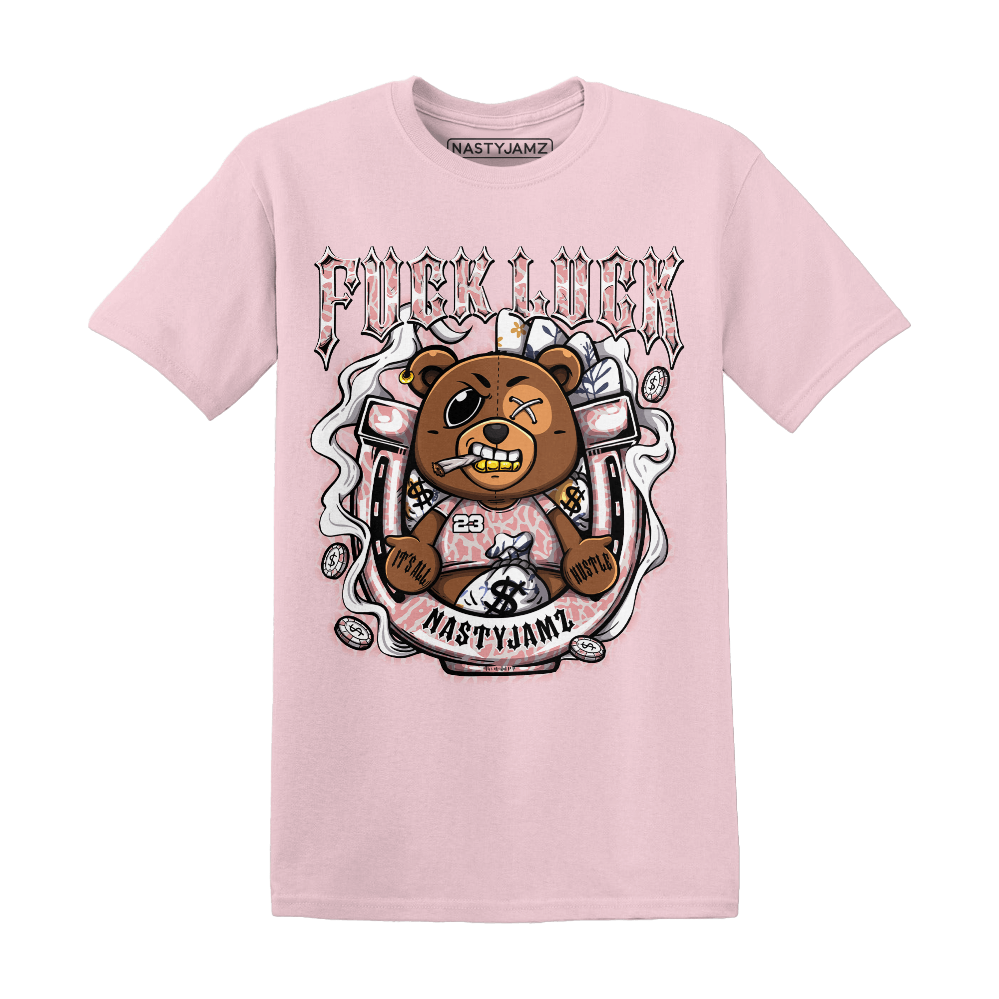 Red Stardust 3s T Shirt Match F Luck BER - NastyJamz