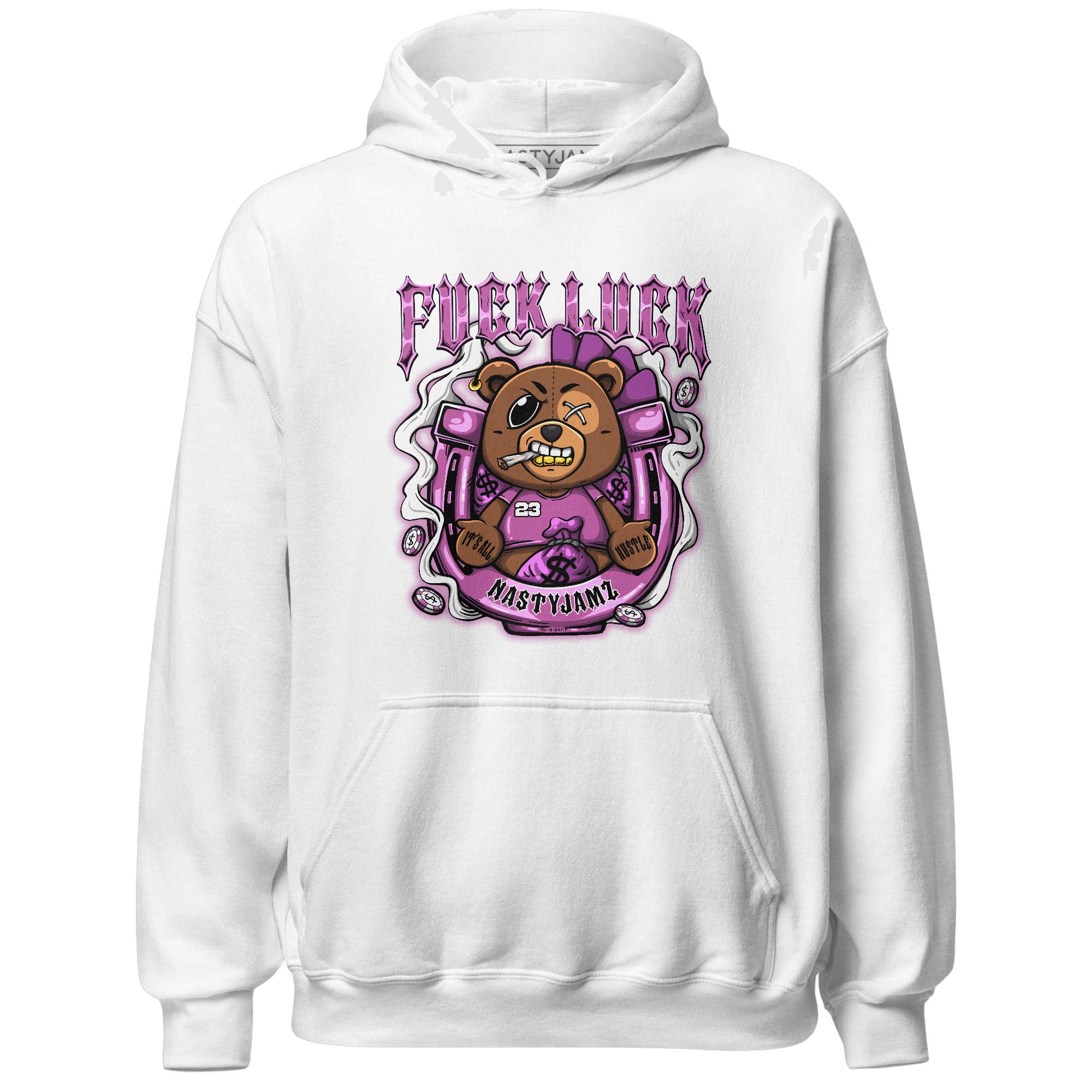 GS Hyper Violet 4s Hoodie Match F Luck BER - NastyJamz