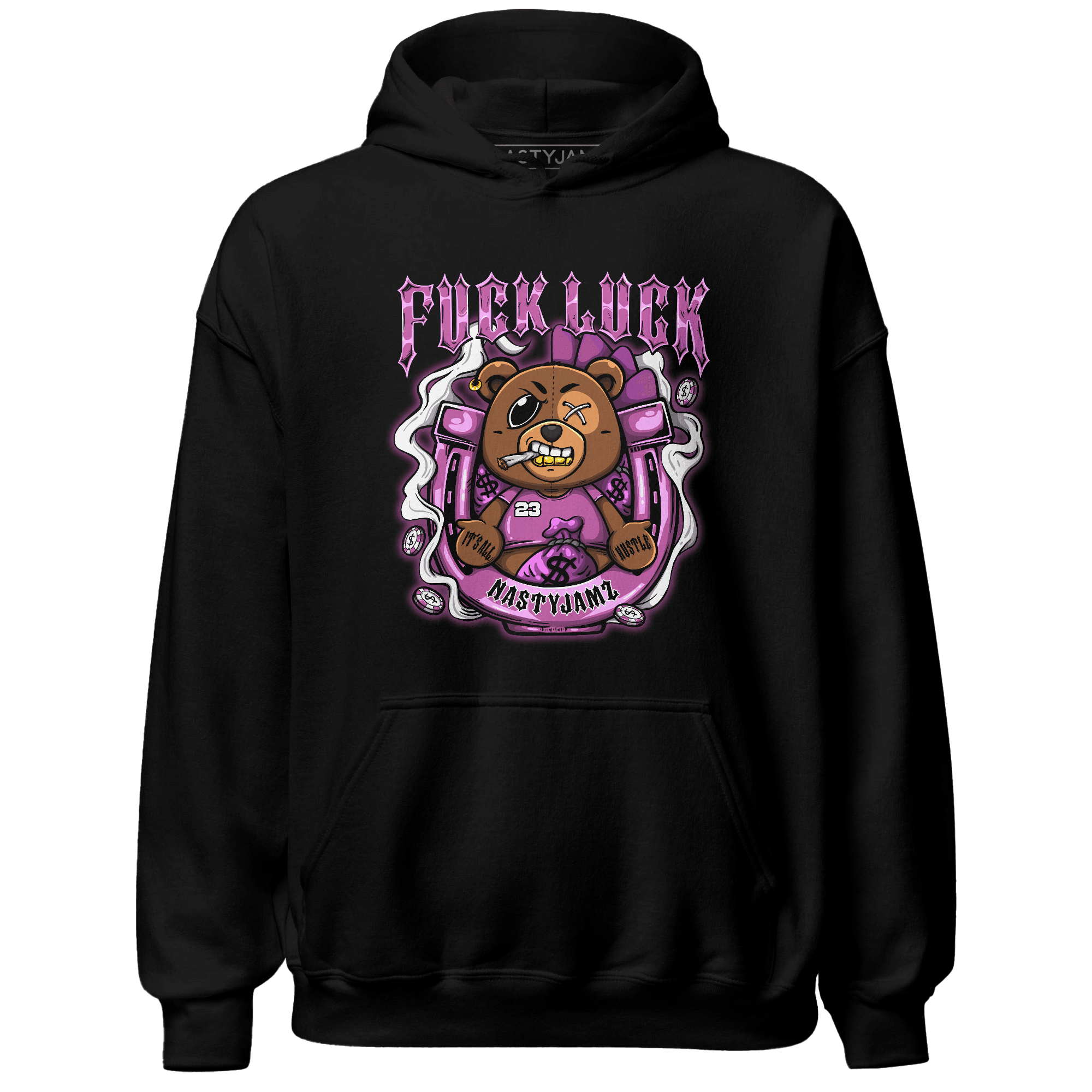 GS Hyper Violet 4s Hoodie Match F Luck BER - NastyJamz