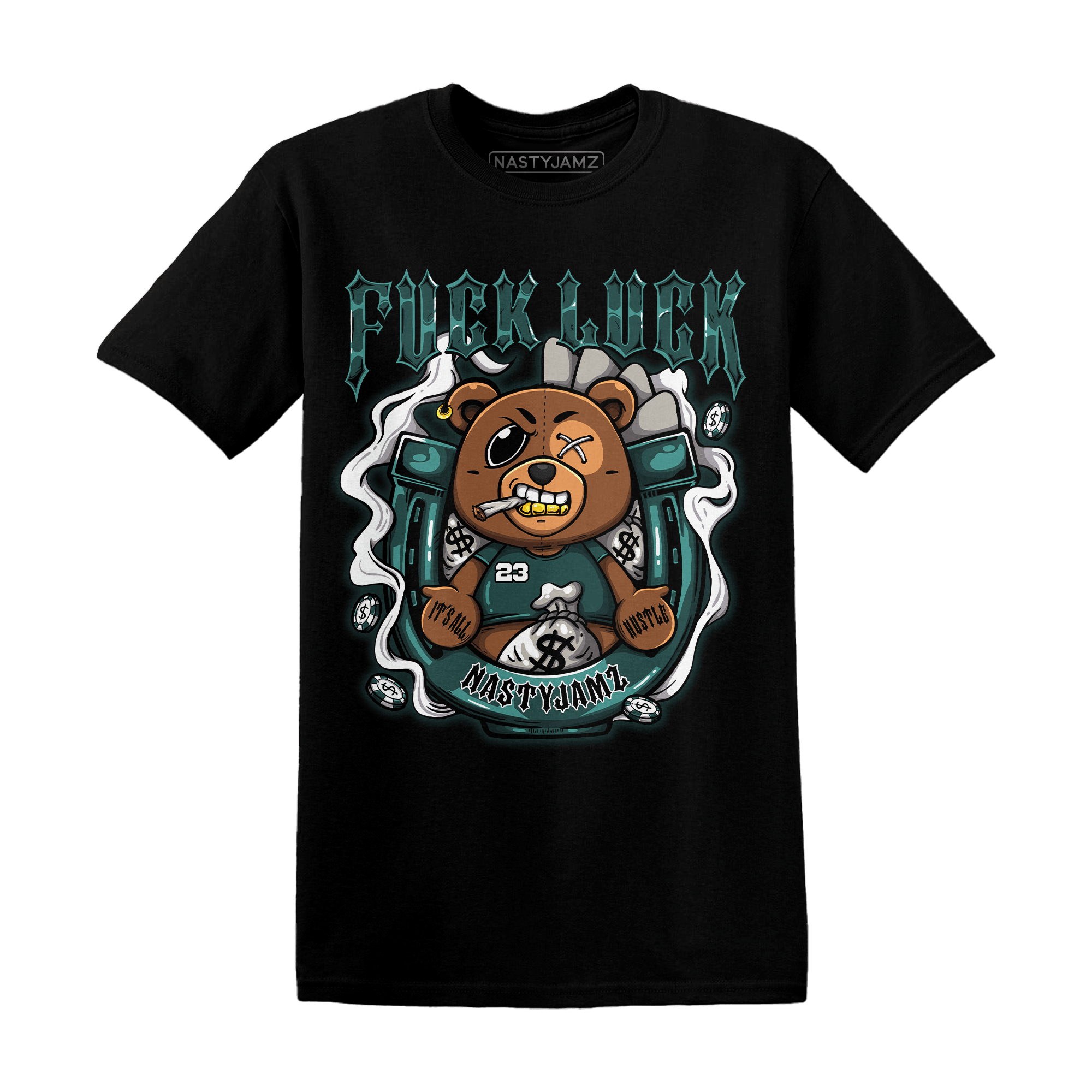 Oxidized Green 4s T Shirt Match F Luck BER - NastyJamz