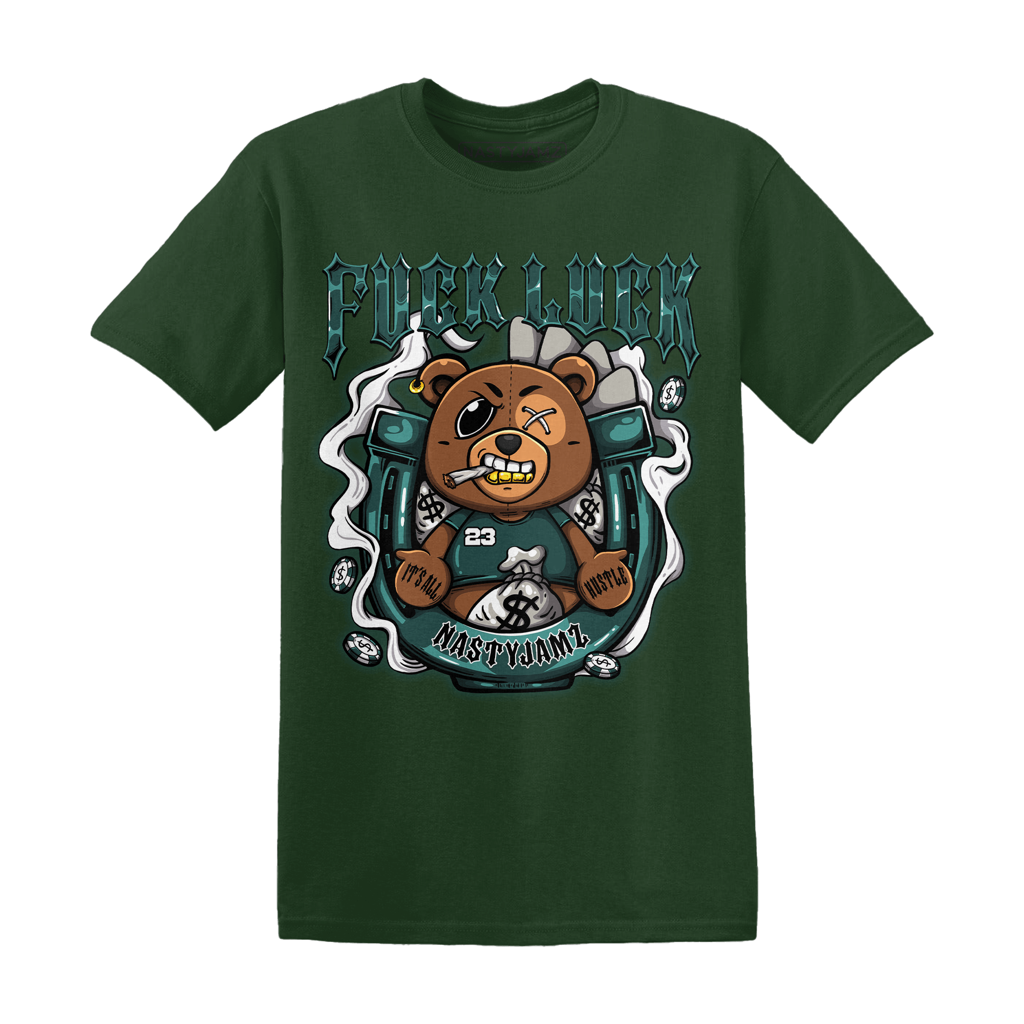 Oxidized Green 4s T Shirt Match F Luck BER - NastyJamz