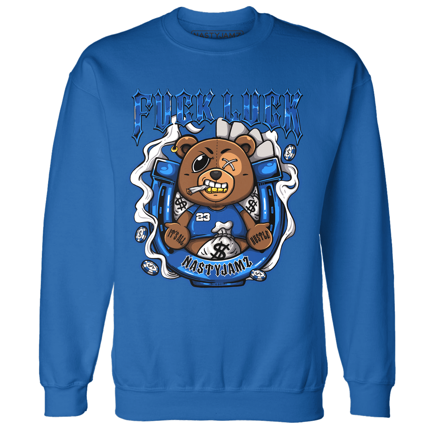 Air Max 1 86 Royal Sweatshirt Match F Luck BER - NastyJamz