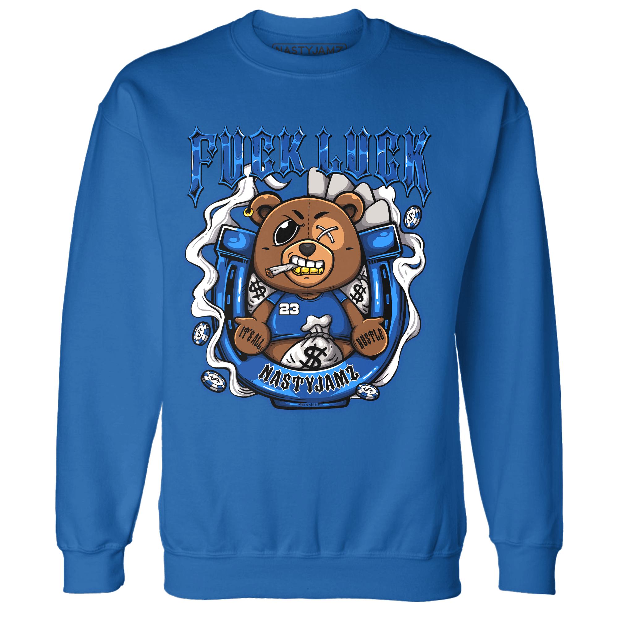 Air Max 1 86 Royal Sweatshirt Match F Luck BER - NastyJamz