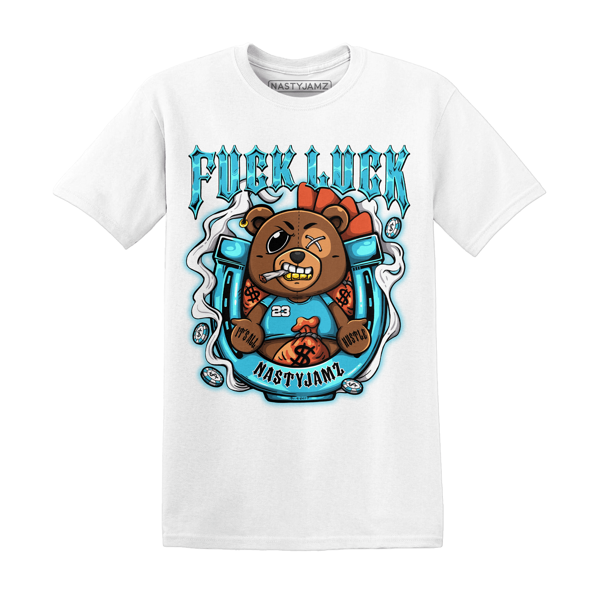 Dunk Low Dolphins T Shirt Match F Luck BER - NastyJamz