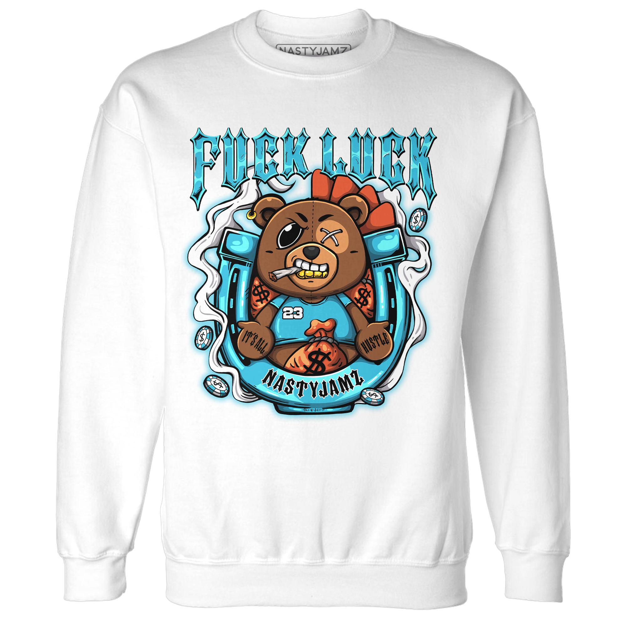 Dunk Low Dolphins Sweatshirt Match F Luck BER - NastyJamz