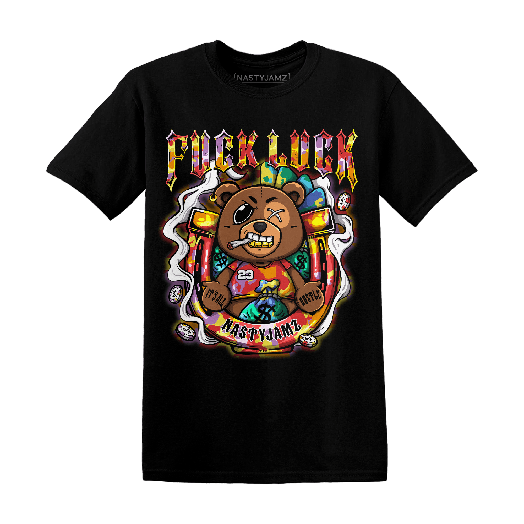 Mid GS Six Championships 1s T Shirt Match F Luck BER - NastyJamz