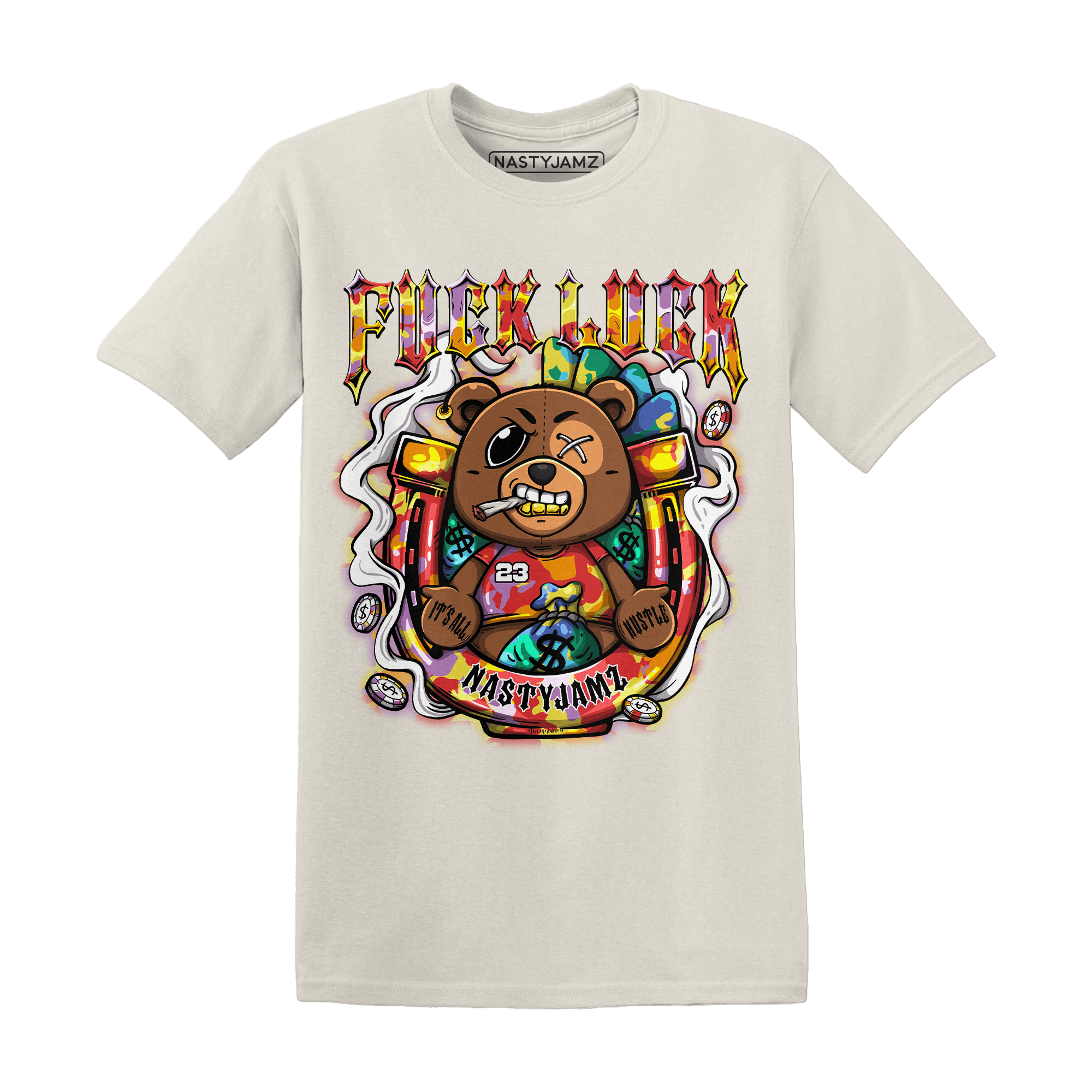 Mid GS Six Championships 1s T Shirt Match F Luck BER - NastyJamz