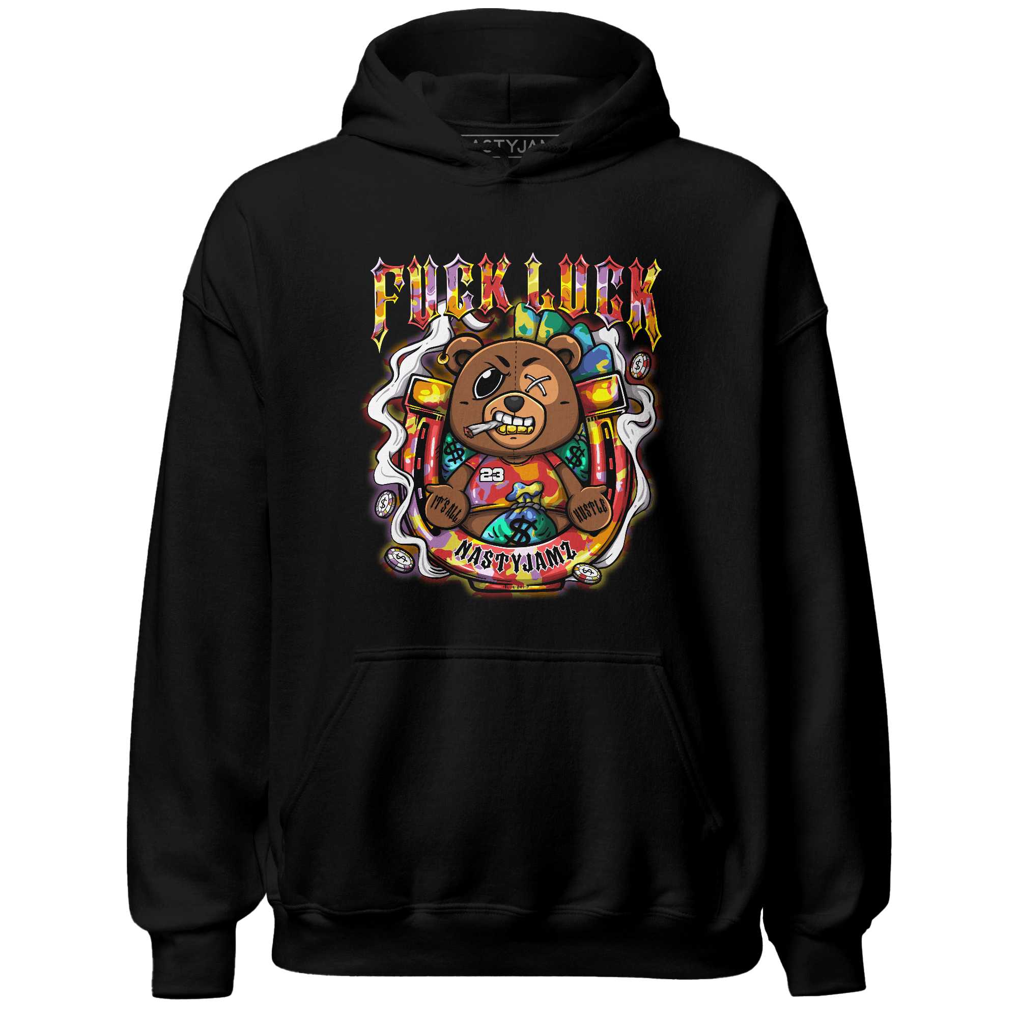 Mid GS Six Championships 1s Hoodie Match F Luck BER - NastyJamz