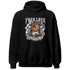 Retro High OG Black White 1s Hoodie Match F Luck BER - NastyJamz