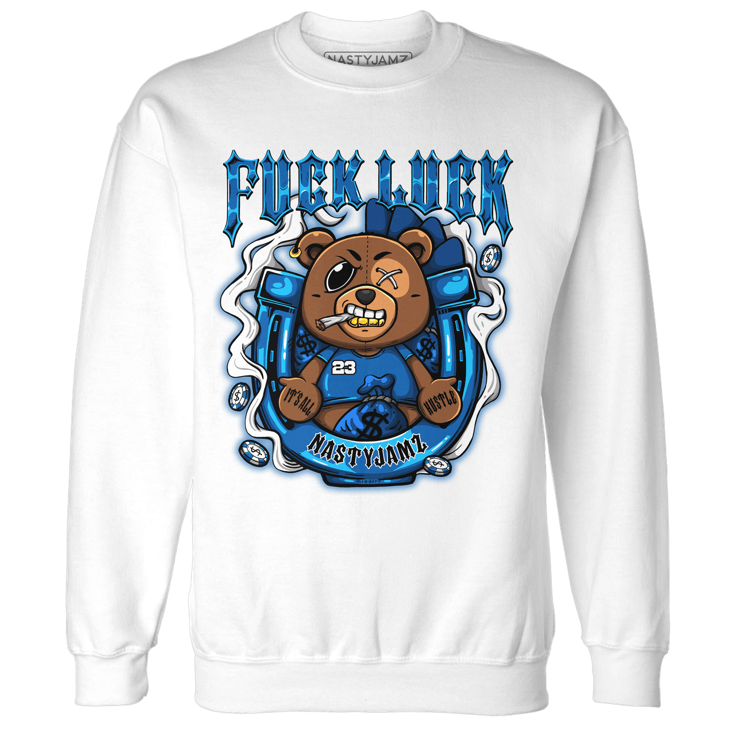 Royal Reimagined 1s Sweatshirt Match F Luck BER - NastyJamz