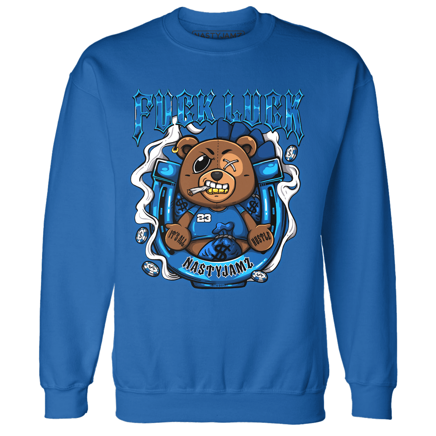 Royal Reimagined 1s Sweatshirt Match F Luck BER - NastyJamz