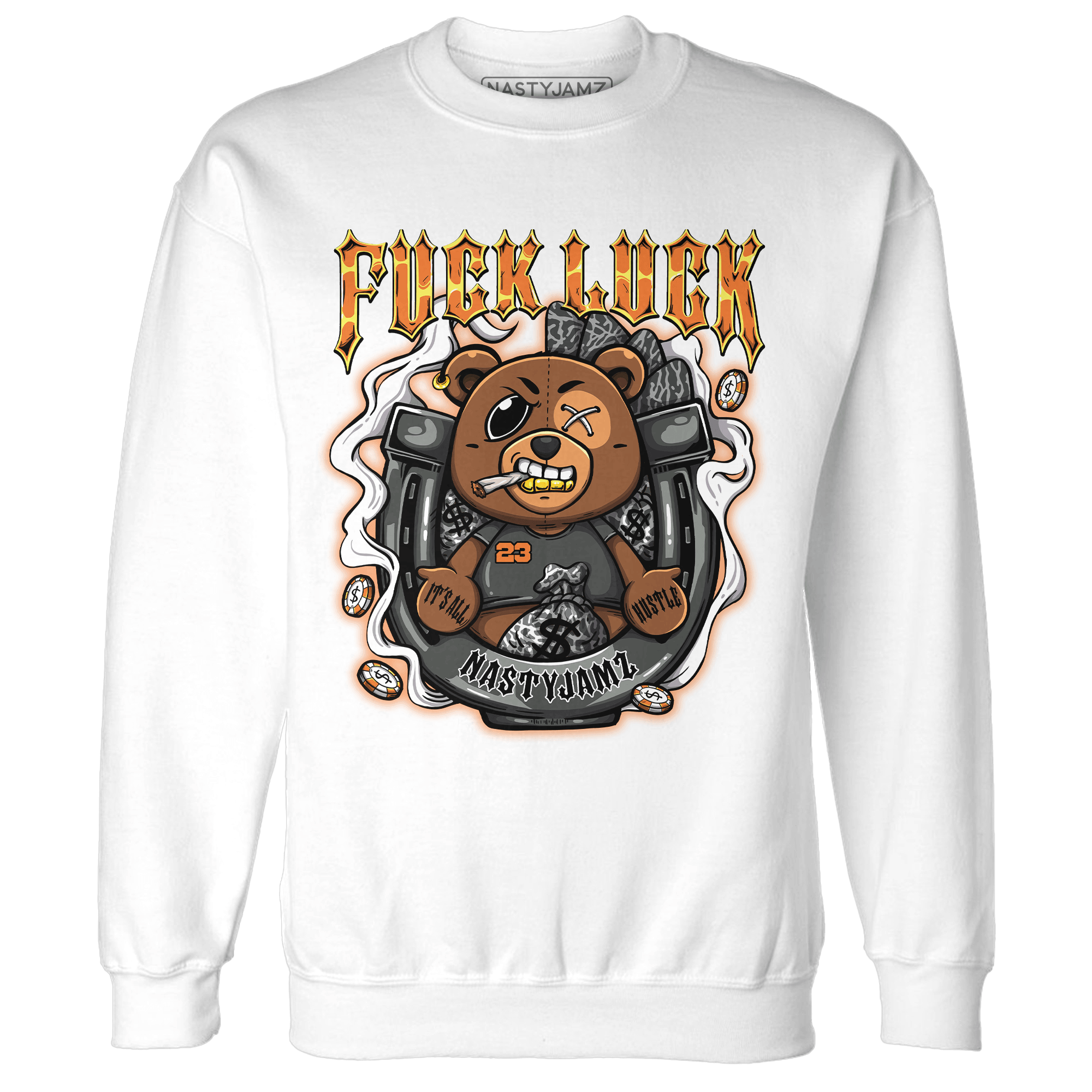 Fear Pack 3s Sweatshirt Match F Luck BER - NastyJamz