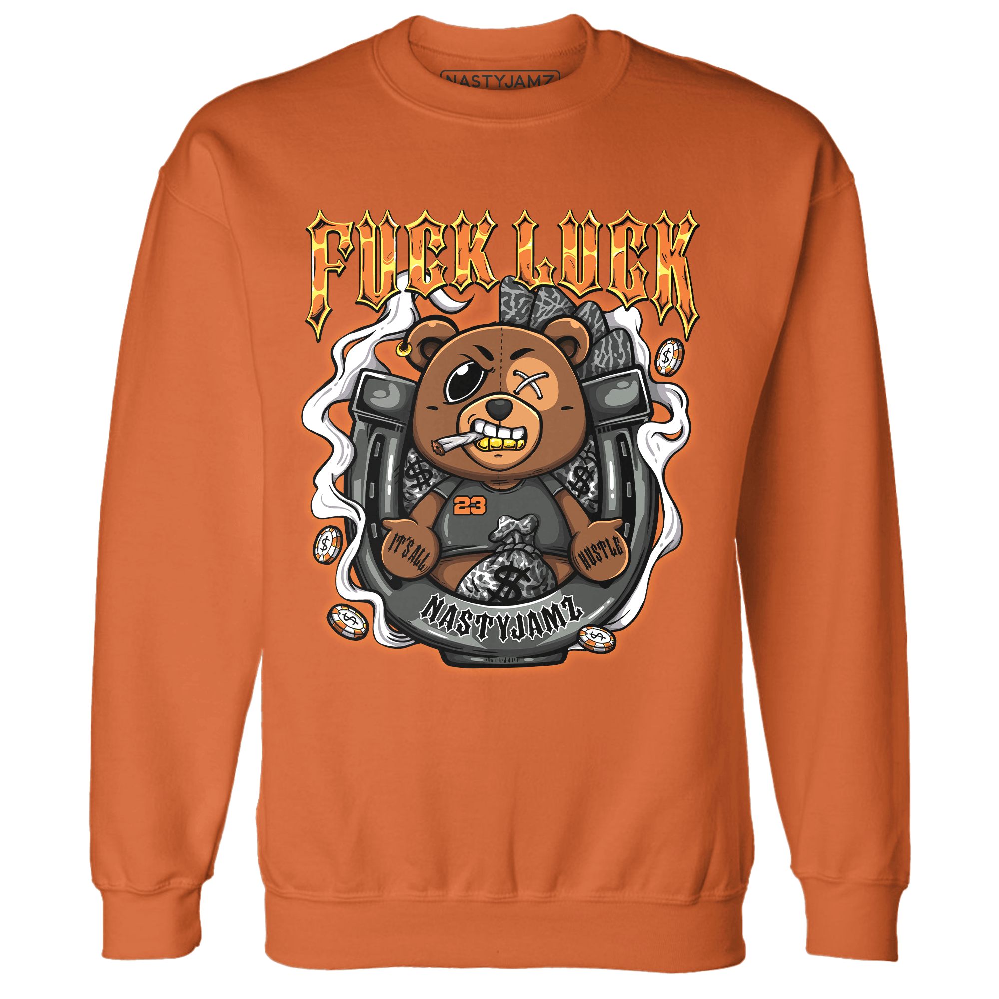 Fear Pack 3s Sweatshirt Match F Luck BER - NastyJamz