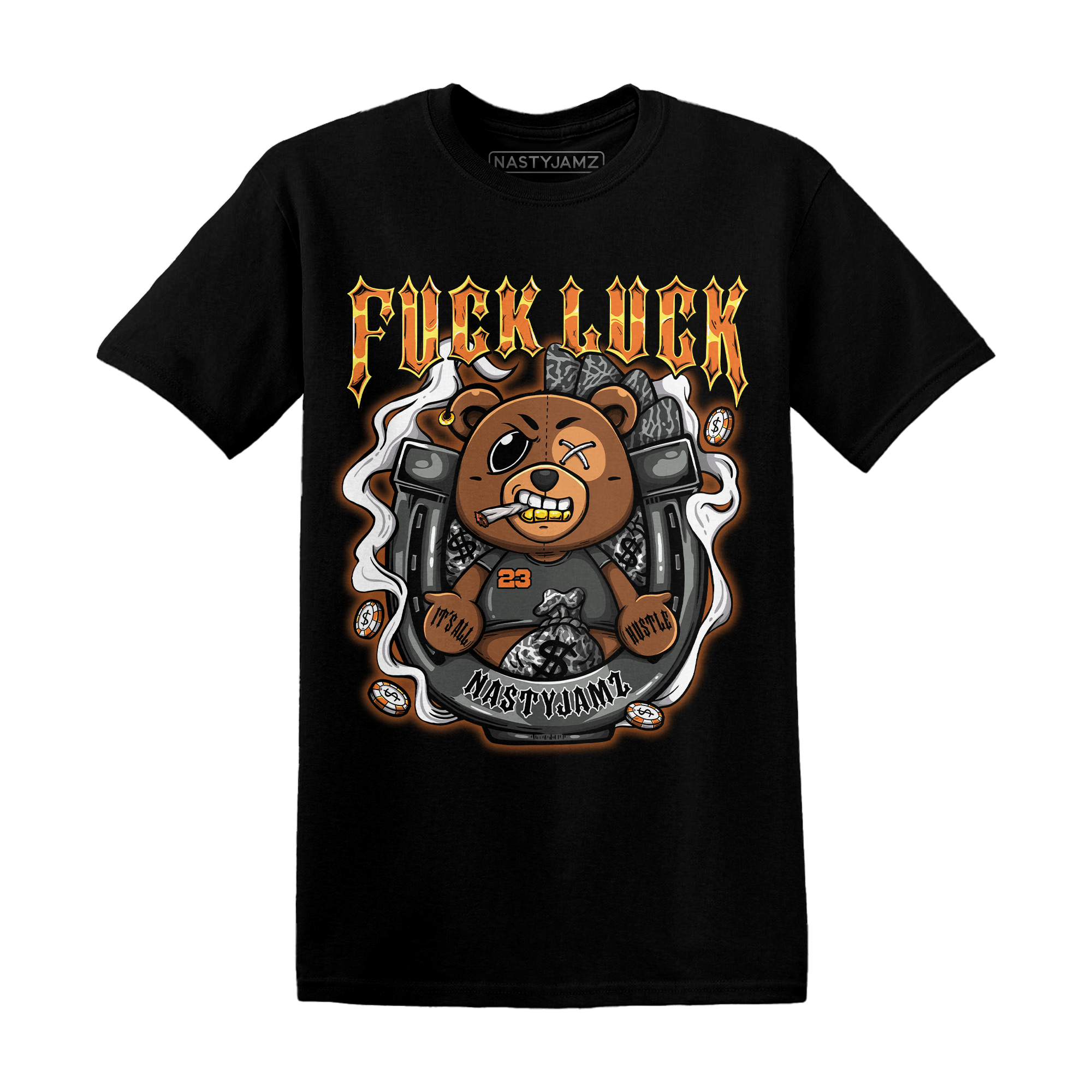 Fear Pack 3s T Shirt Match F Luck BER - NastyJamz