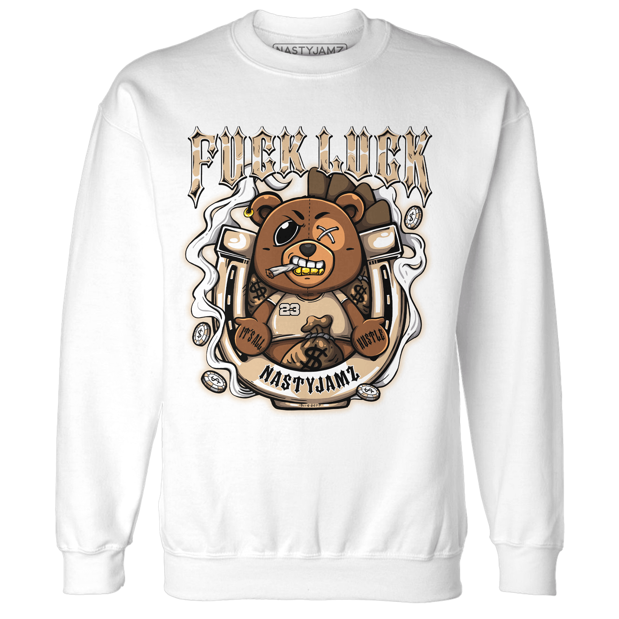 Palomino 3s Sweatshirt Match F Luck BER - NastyJamz