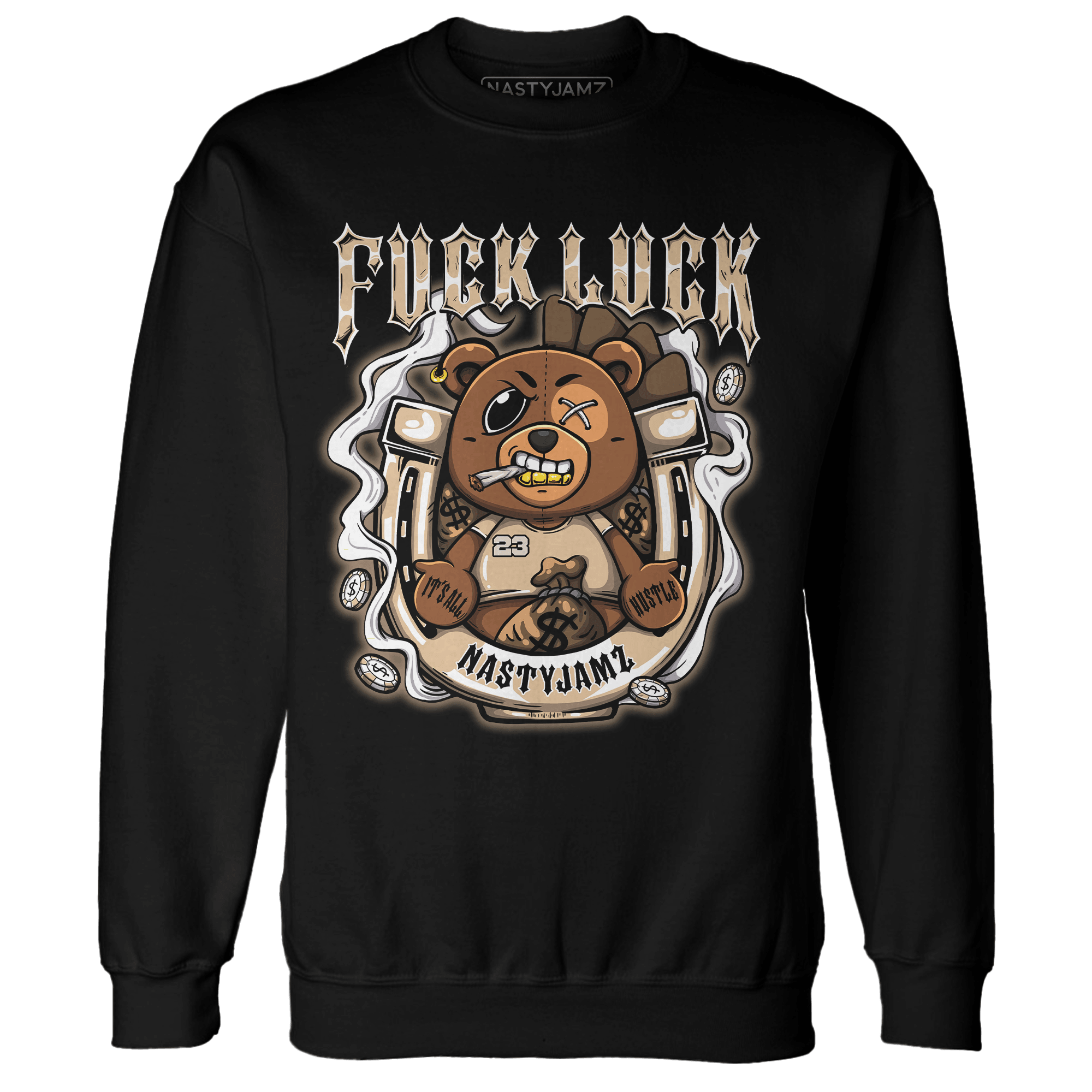 Palomino 3s Sweatshirt Match F Luck BER - NastyJamz