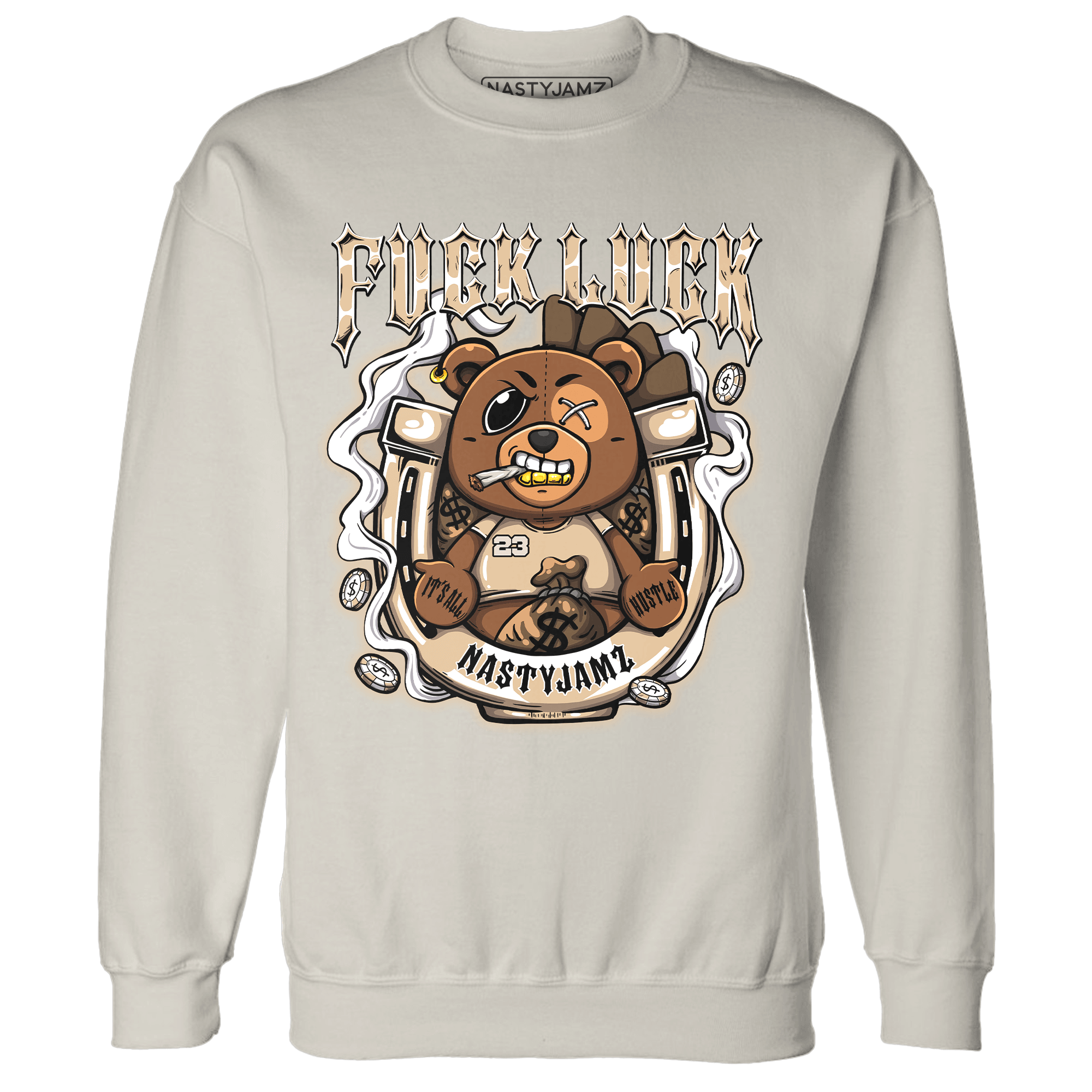 Palomino 3s Sweatshirt Match F Luck BER - NastyJamz