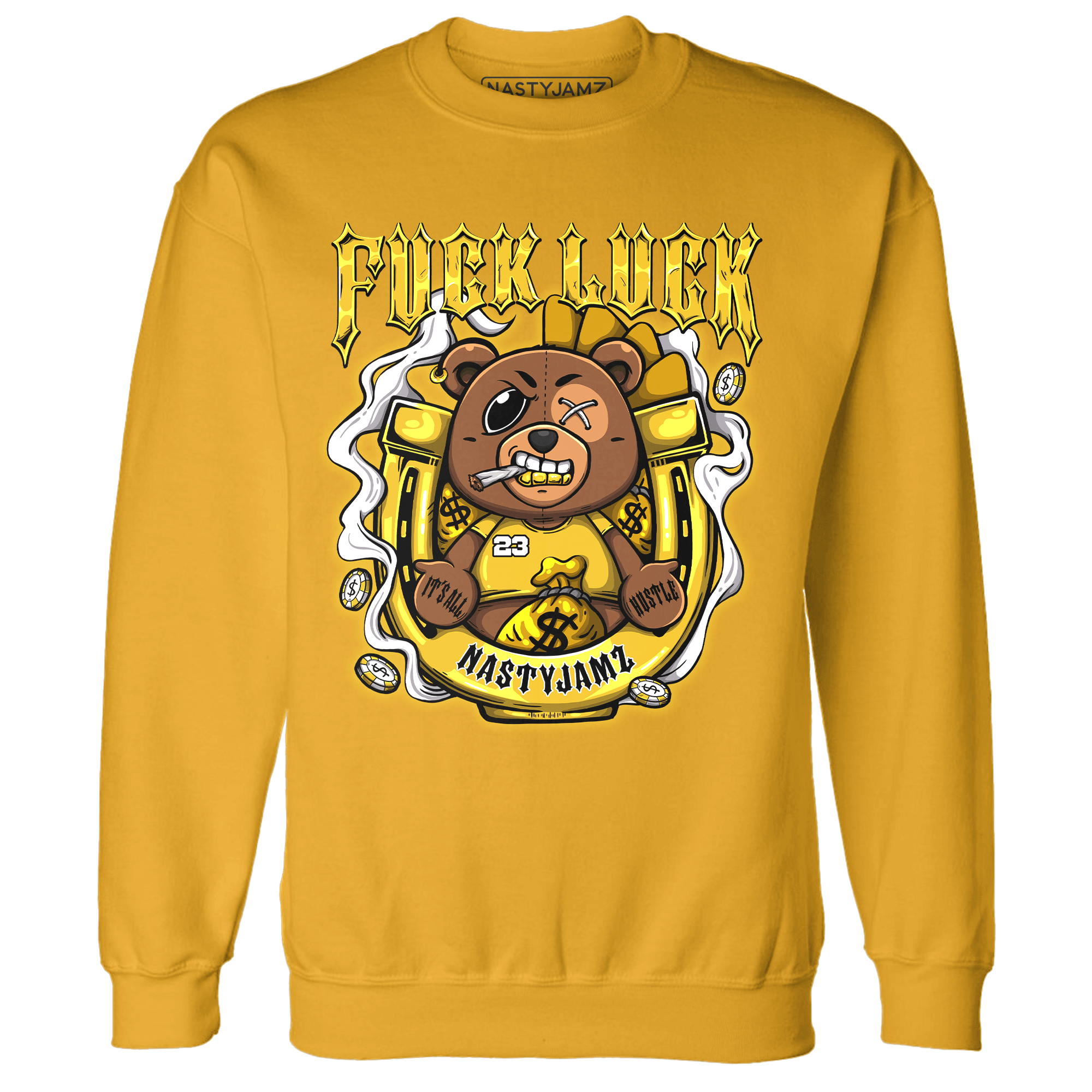 Yellow Ochre 6s Sweatshirt Match F Luck BER - NastyJamz