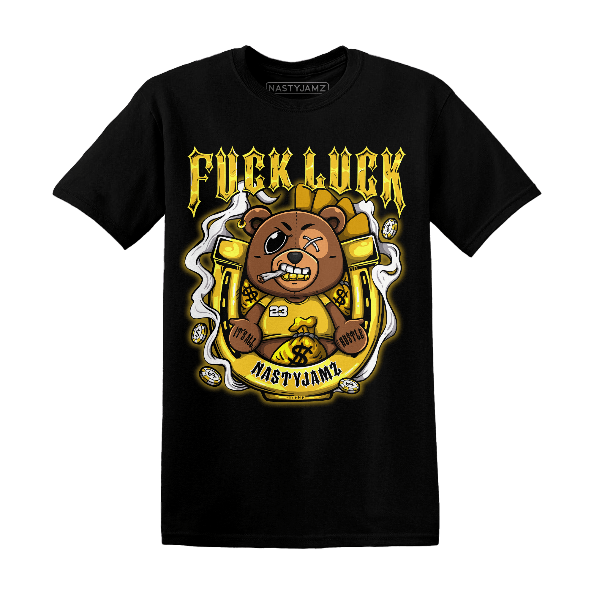 Yellow Ochre 6s T Shirt Match F Luck BER - NastyJamz
