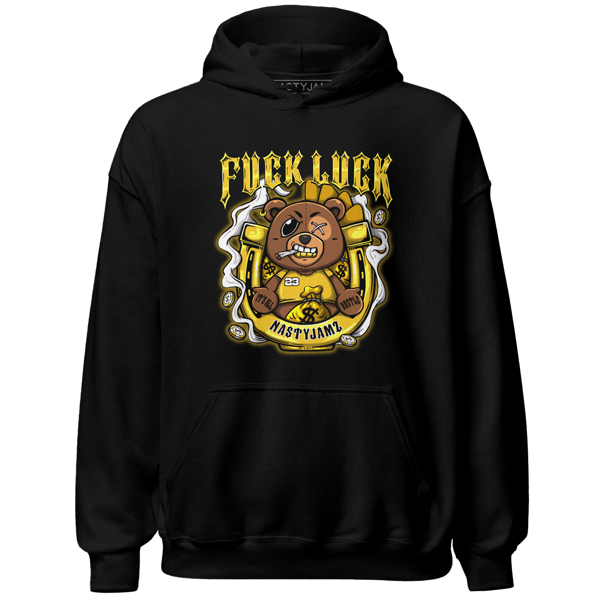 Yellow Ochre 6s Hoodie Match F Luck BER - NastyJamz
