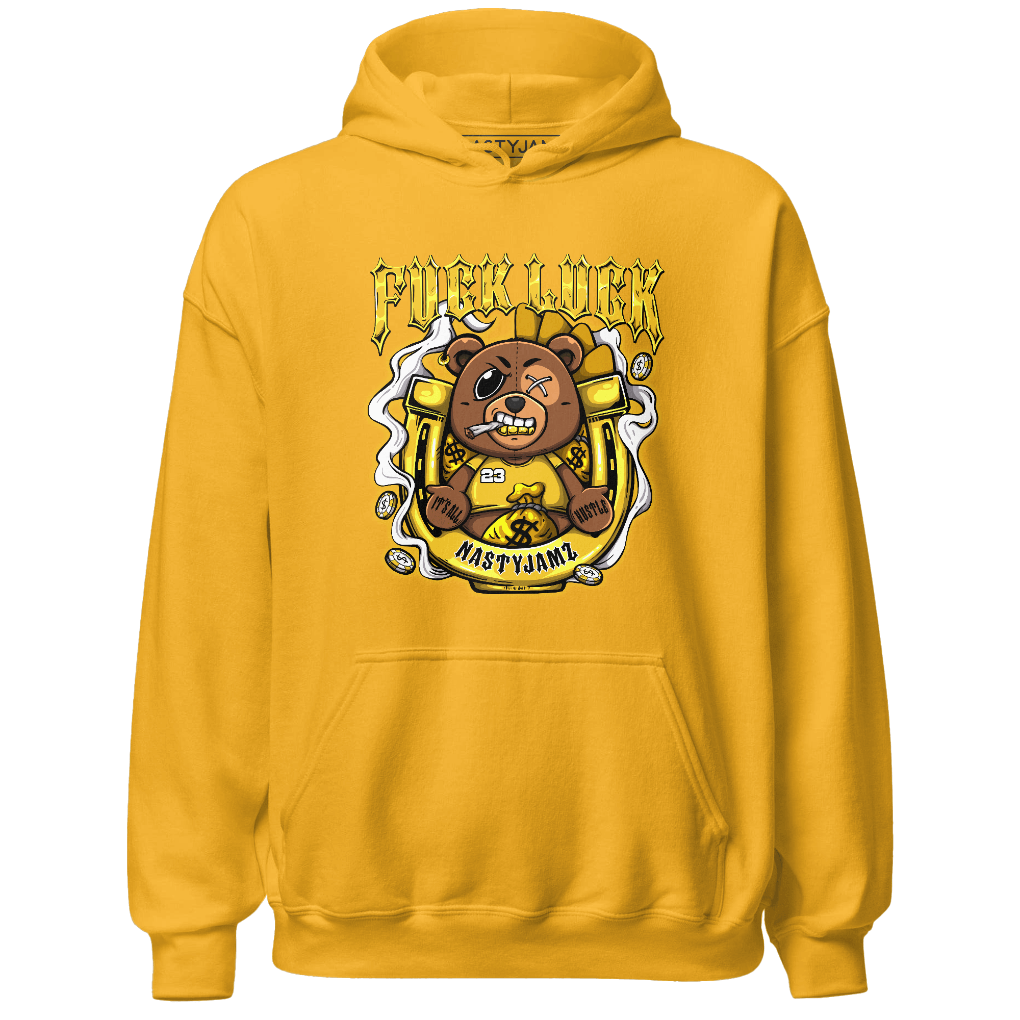 Yellow Ochre 6s Hoodie Match F Luck BER - NastyJamz