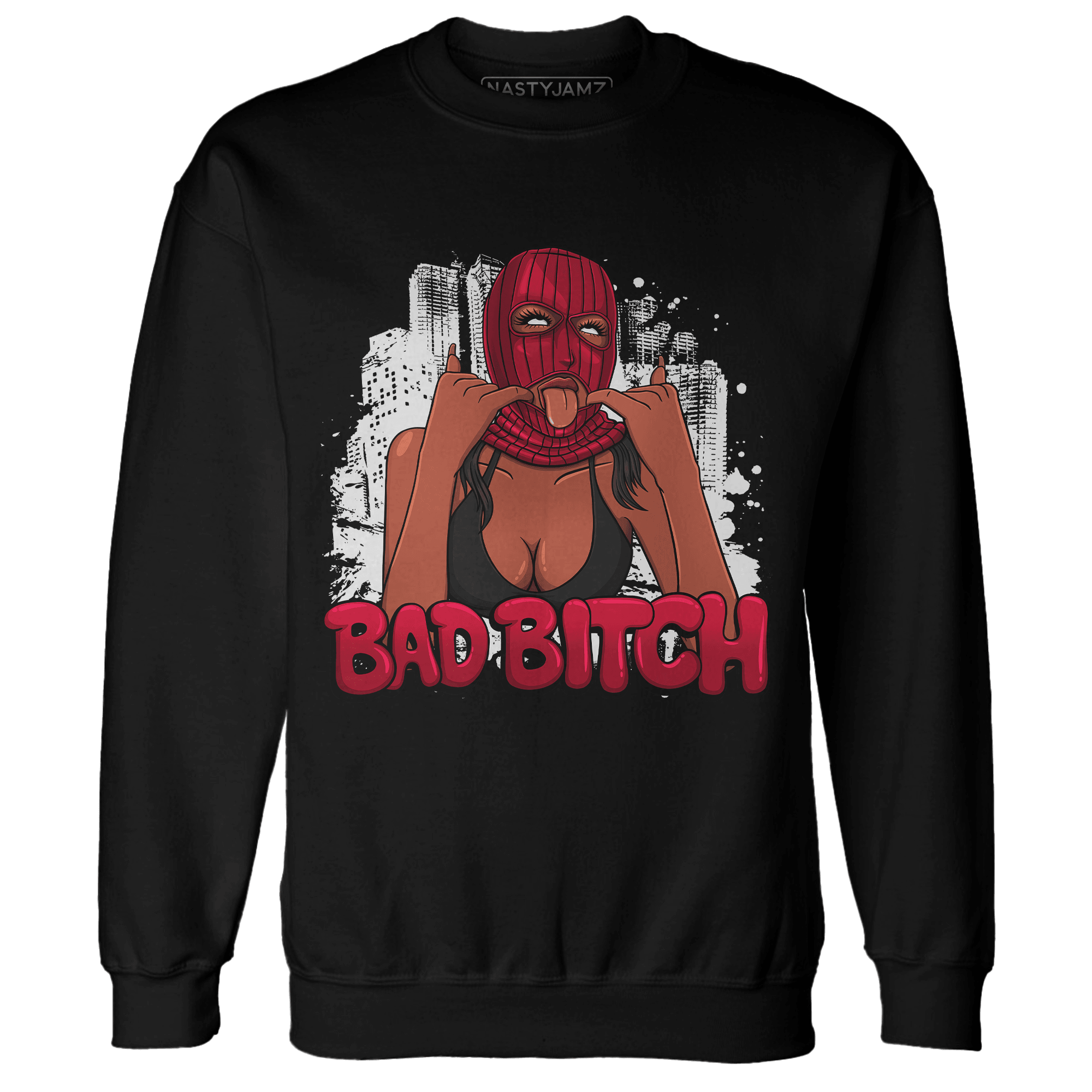 Retro Red Taxi 12s Sweatshirt Match Gangster Bad Bitch - NastyJamz