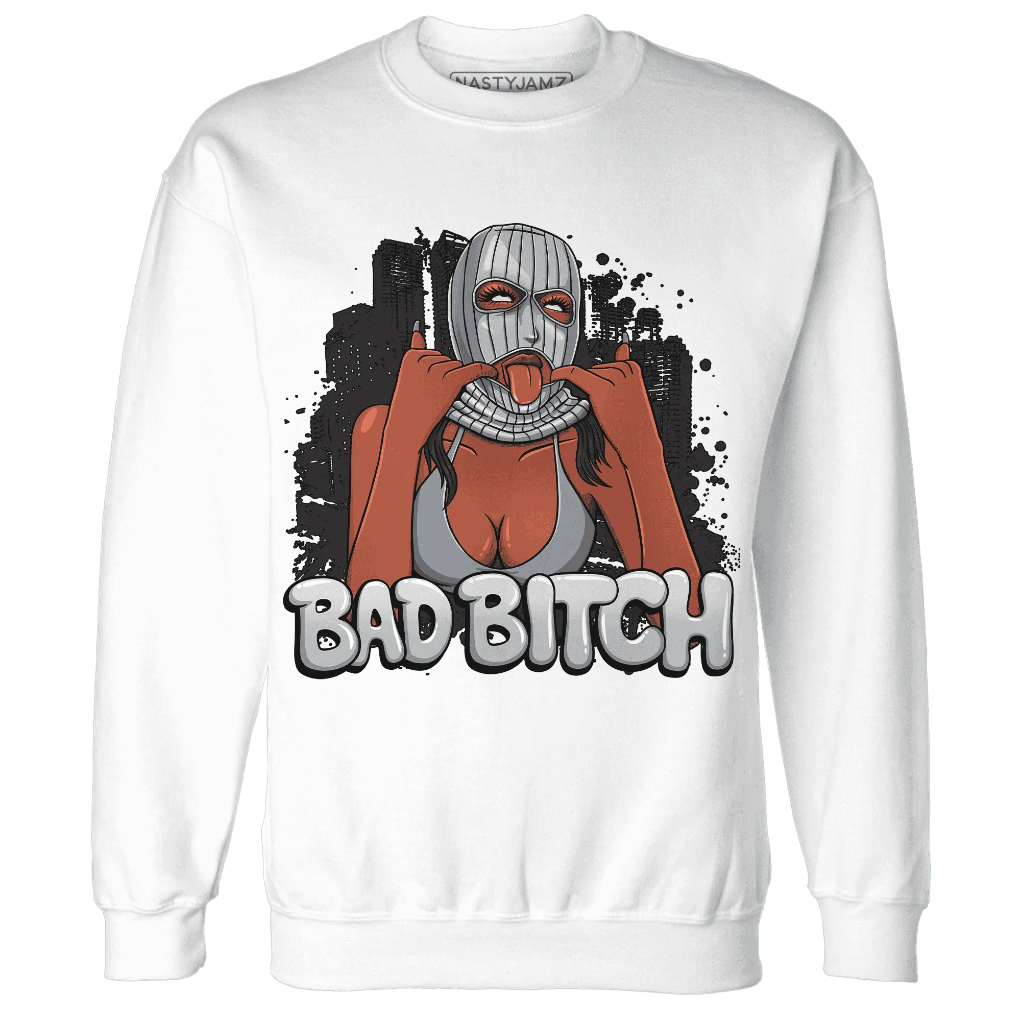 Wolf-Grey-12s-NastyJamz-Sweatshirt-Match-Gangster-Bad-Bitch