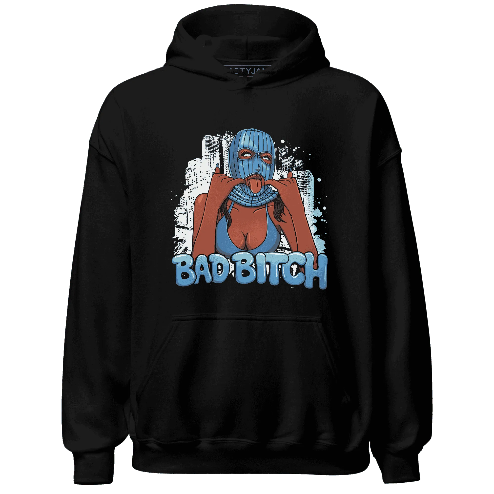 Carolina-Blue-Univercitii-17s-NastyJamz-Hoodie-Match-Gangster-Bad-Bitch