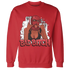 Black-Toe-Reimagined-Red-White-1s-Sweatshirt-Match-Gangster-Bad-Bitch