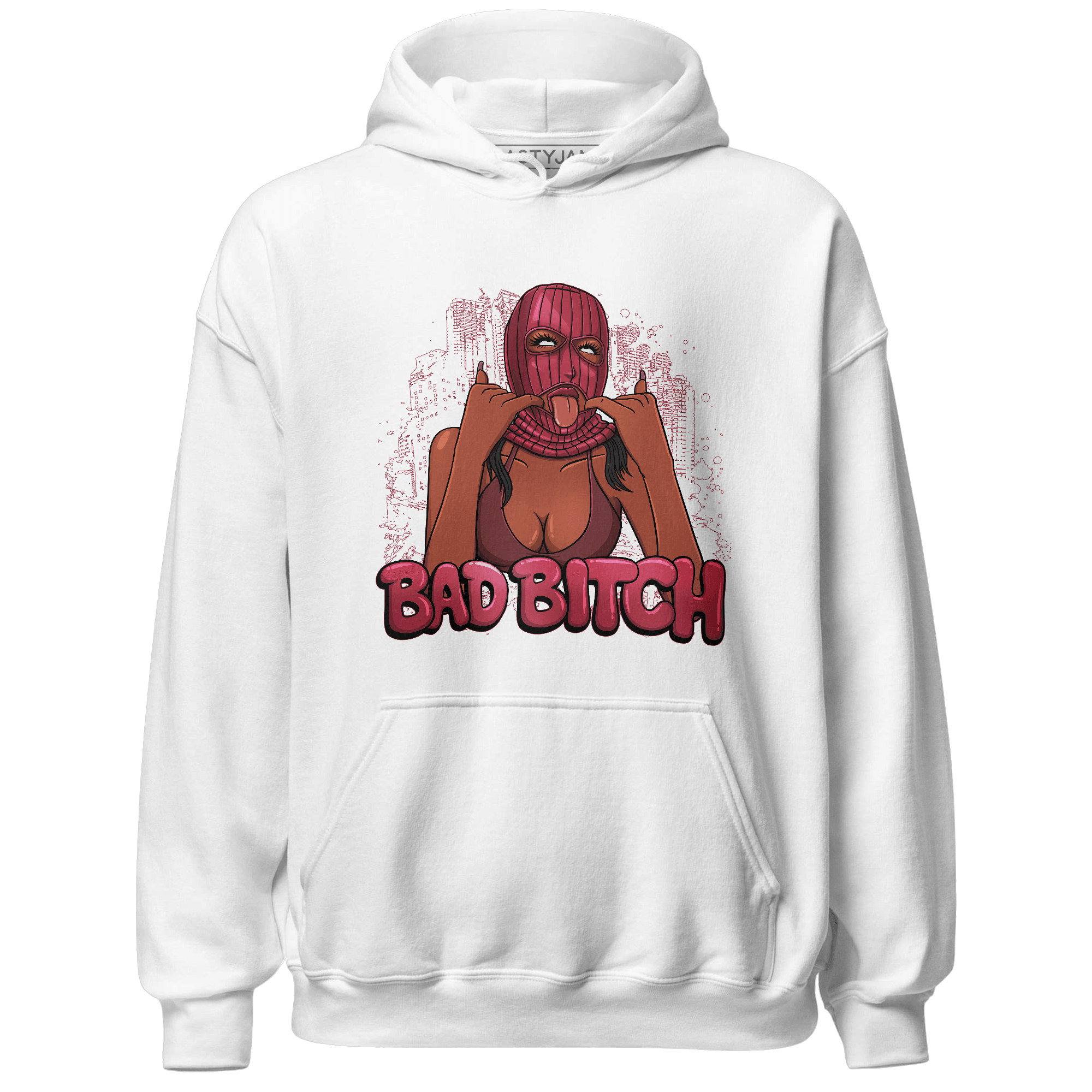 High 85 Metallic Burgundy 1s Hoodie Match Gangster Bad Bitch - NastyJamz