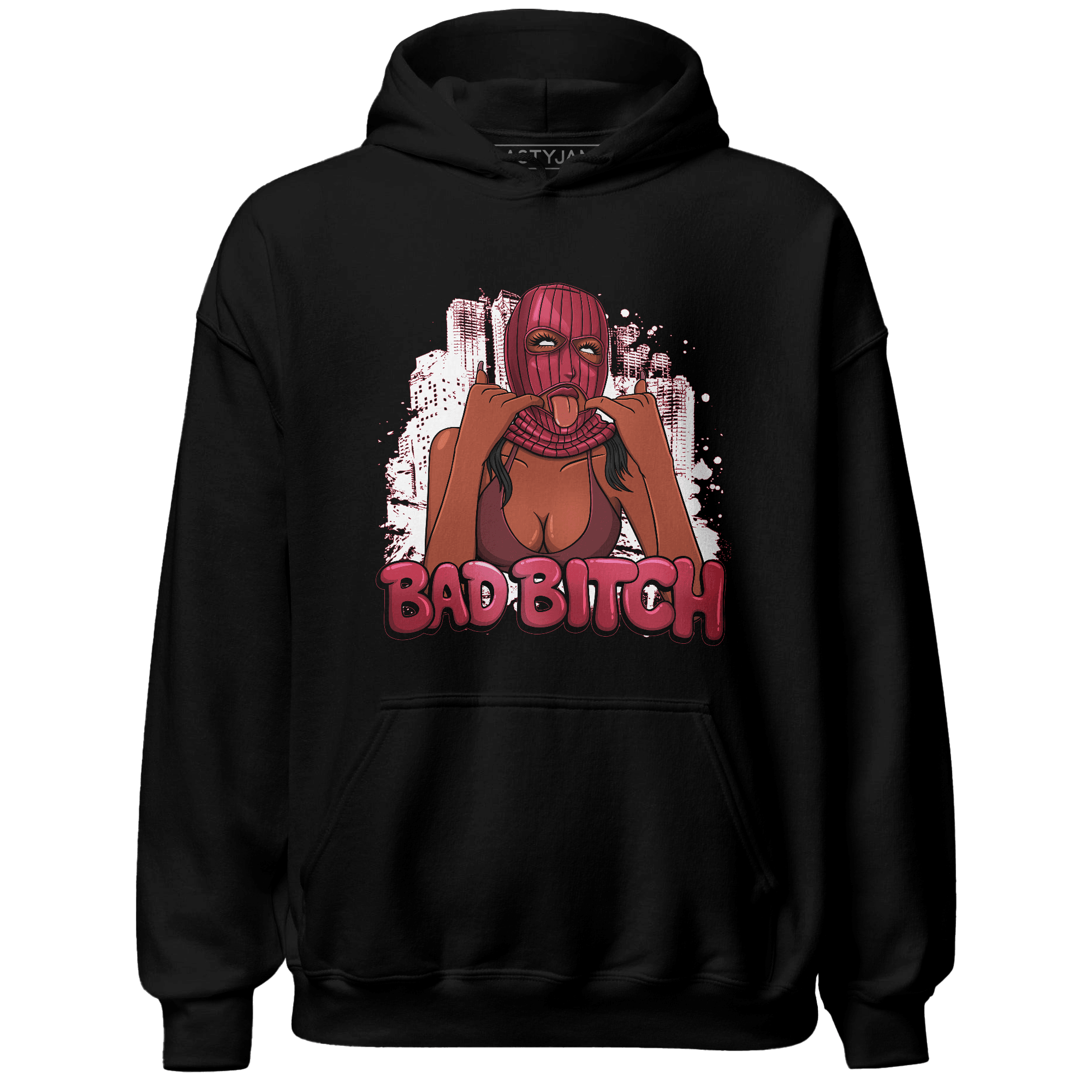 High 85 Metallic Burgundy 1s Hoodie Match Gangster Bad Bitch - NastyJamz